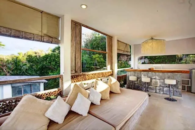 Communal lounge/ TV room in BoHo Hills Bali