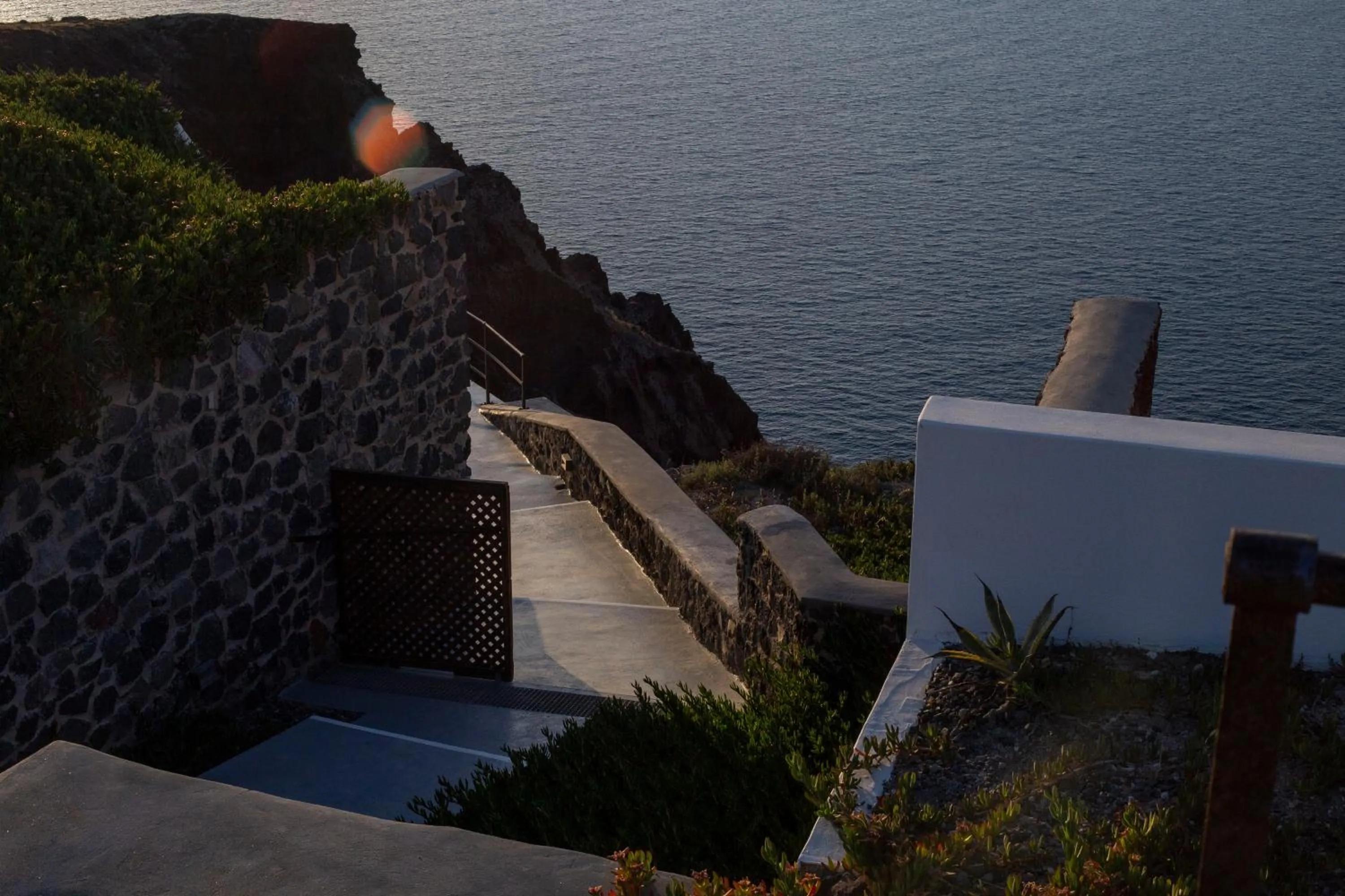 Sea view in Coco-Mat Hotel Santorini