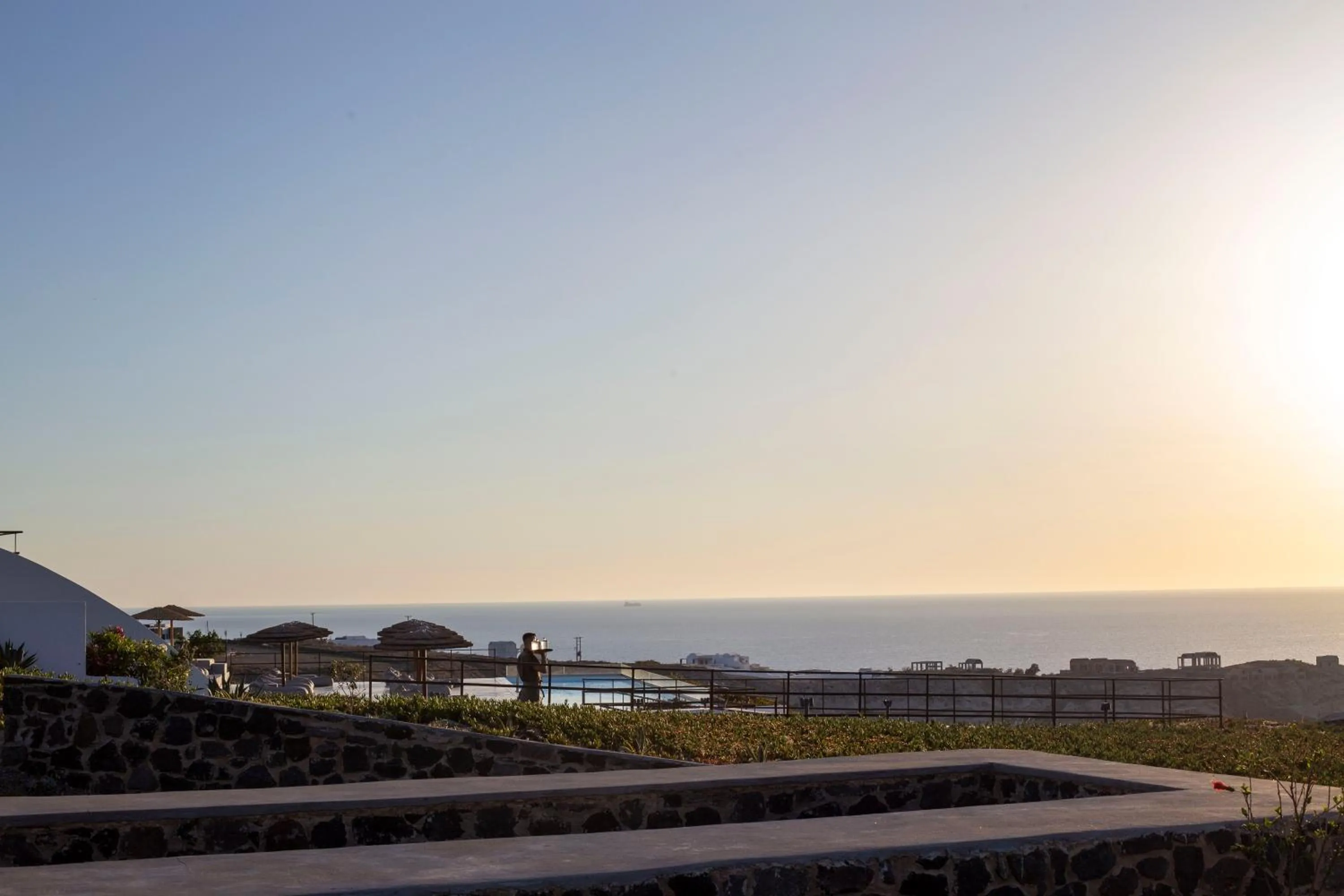 Sea view in Coco-Mat Hotel Santorini
