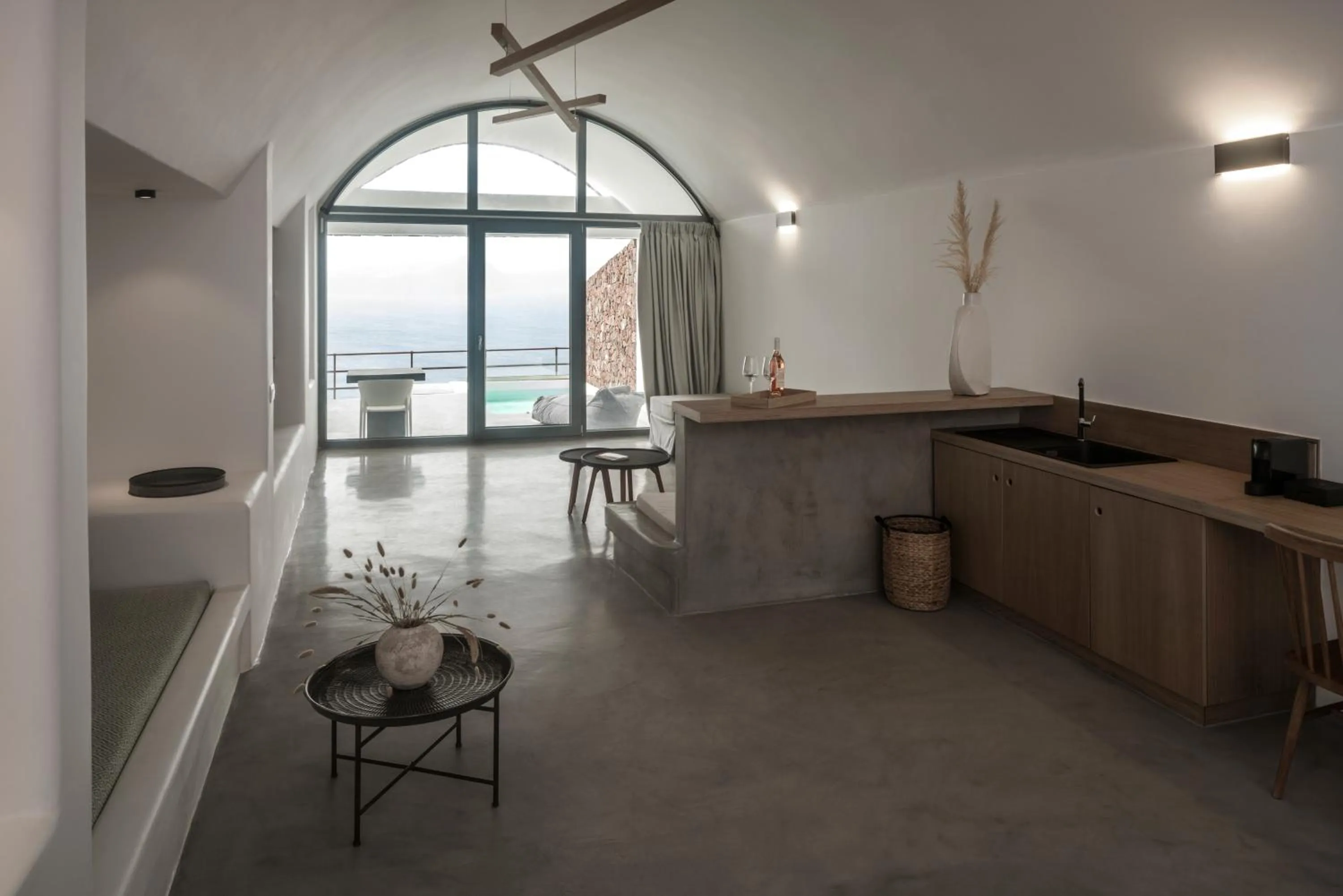 Balcony/Terrace in Coco-Mat Hotel Santorini