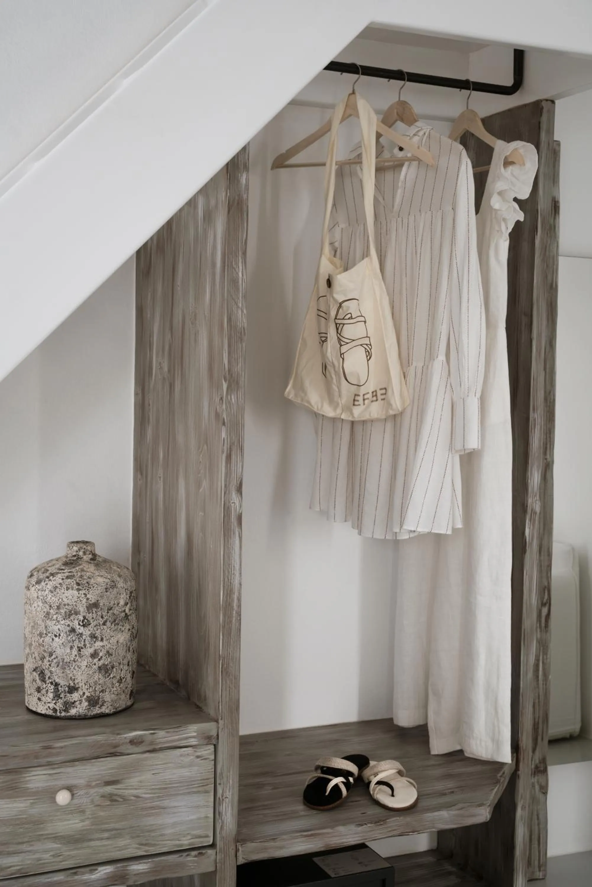 wardrobe in Coco-Mat Hotel Santorini