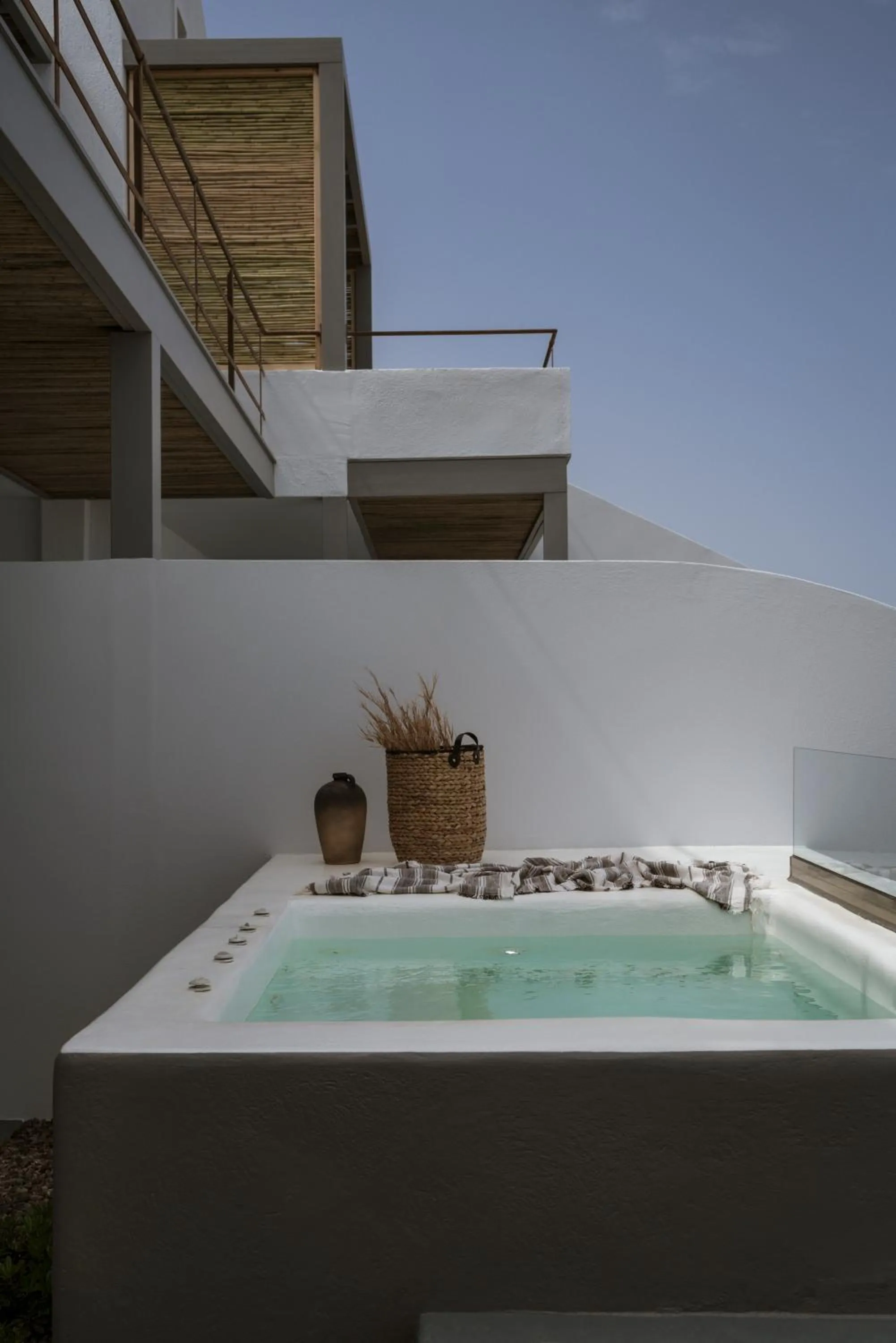 Hot Tub in Coco-Mat Hotel Santorini