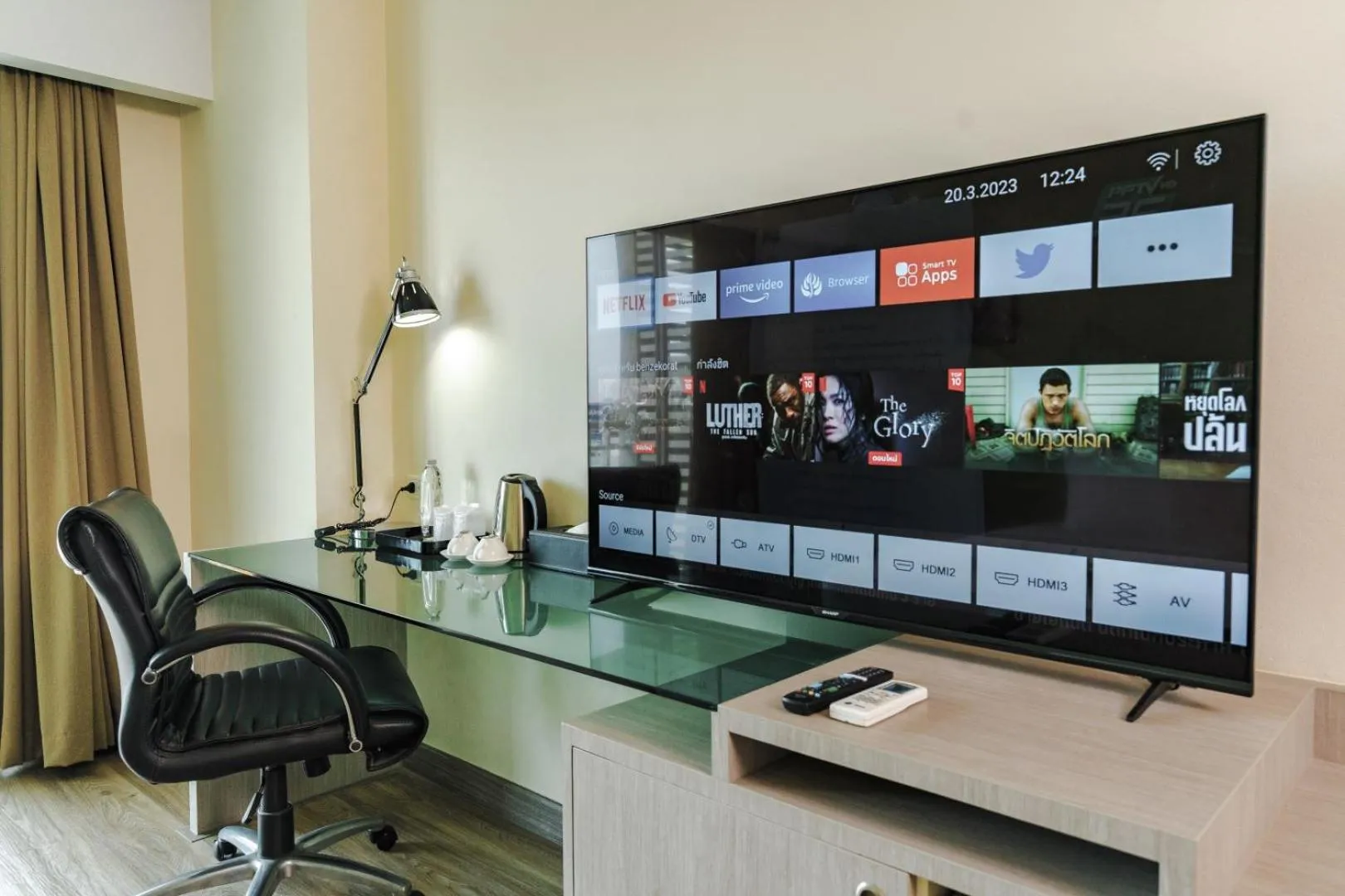 TV and multimedia in Tamarind Garden Hotel