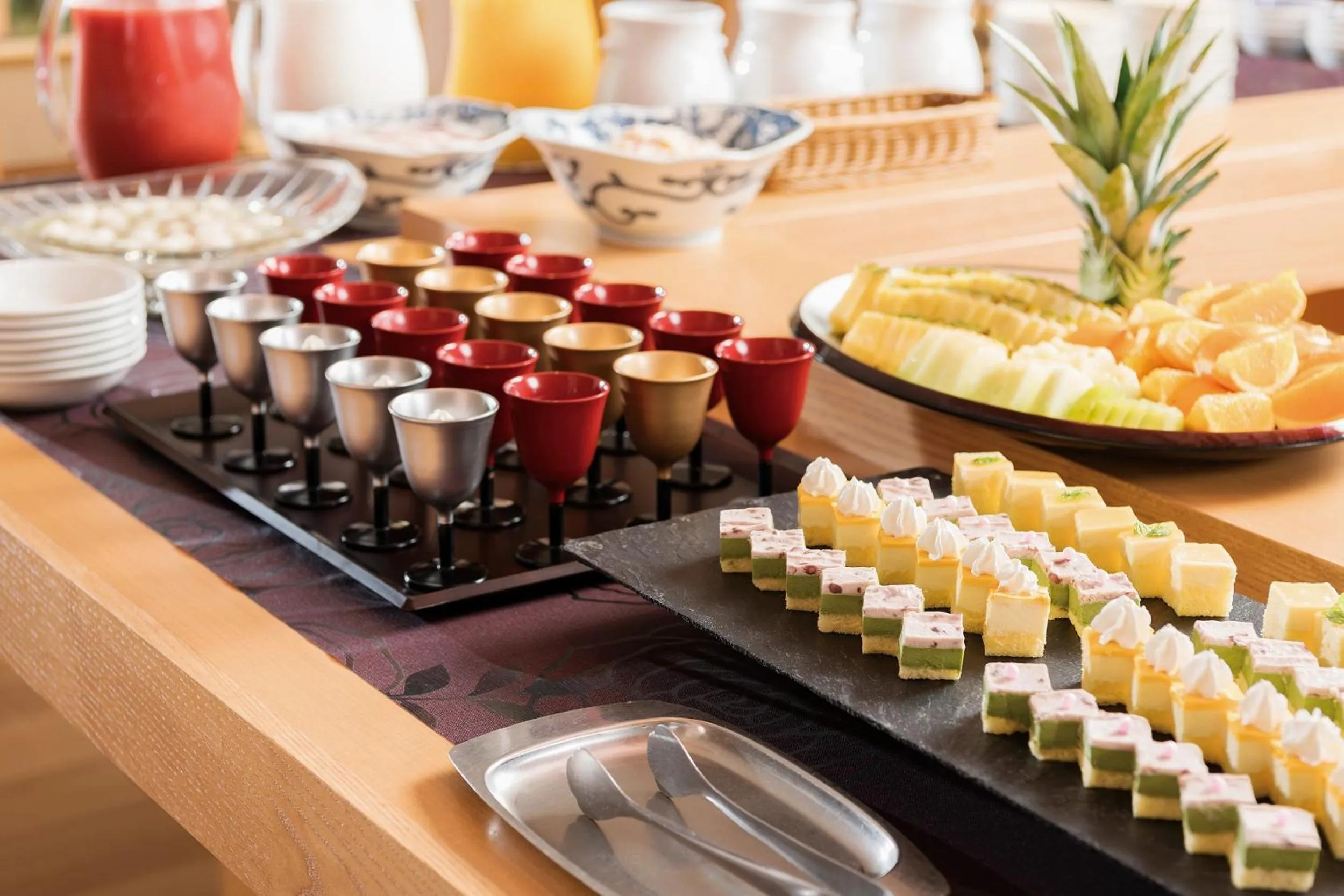 Buffet breakfast in Arima Kirari