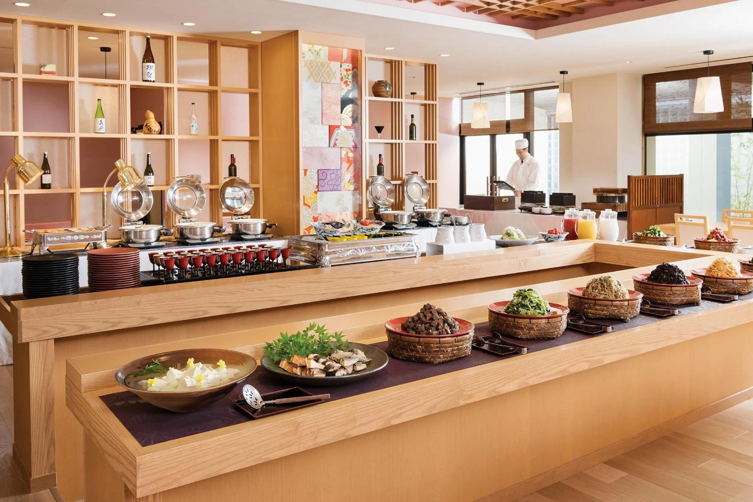 Buffet breakfast in Arima Kirari