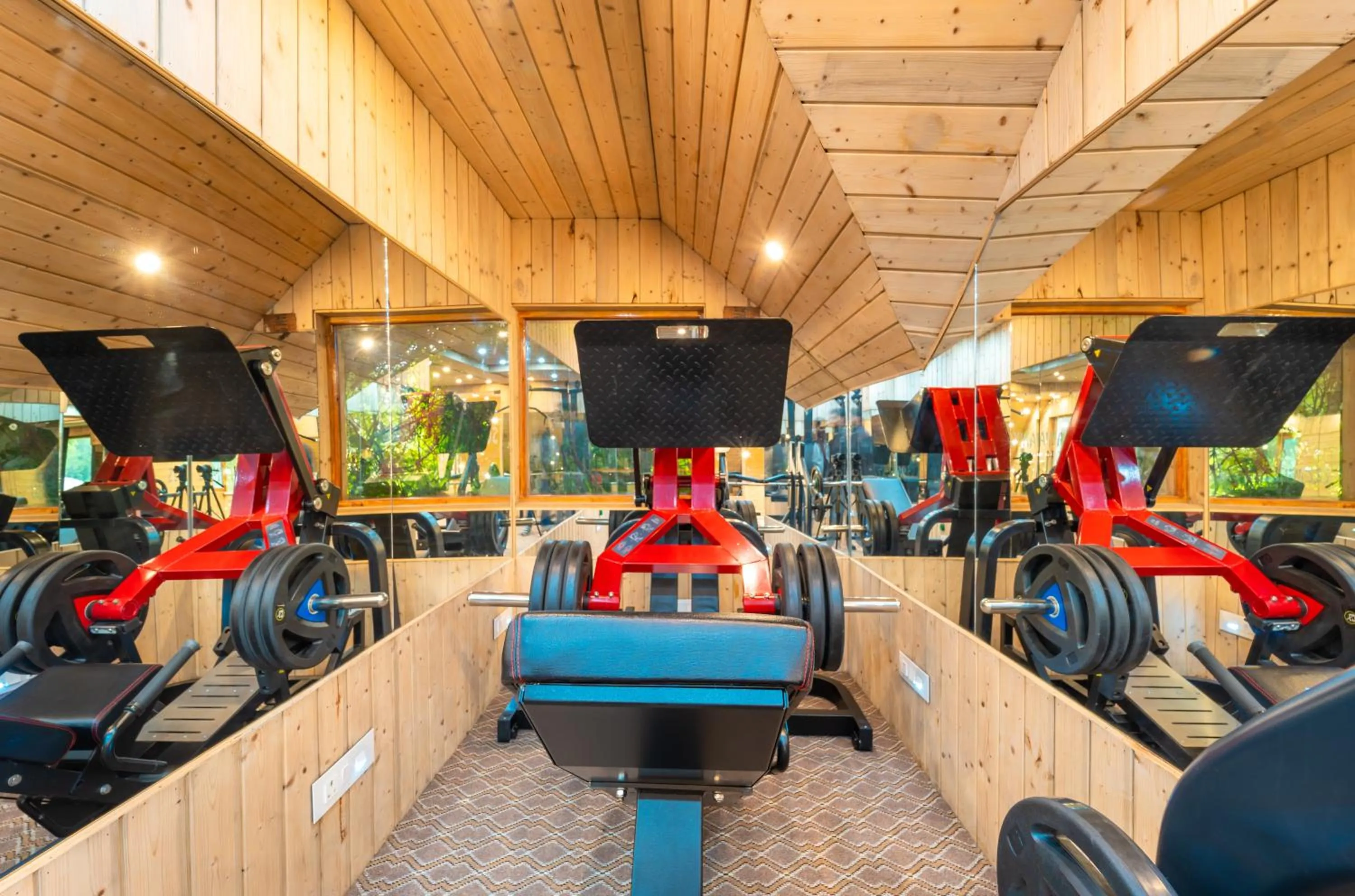 Fitness centre/facilities in Hotel Mirage