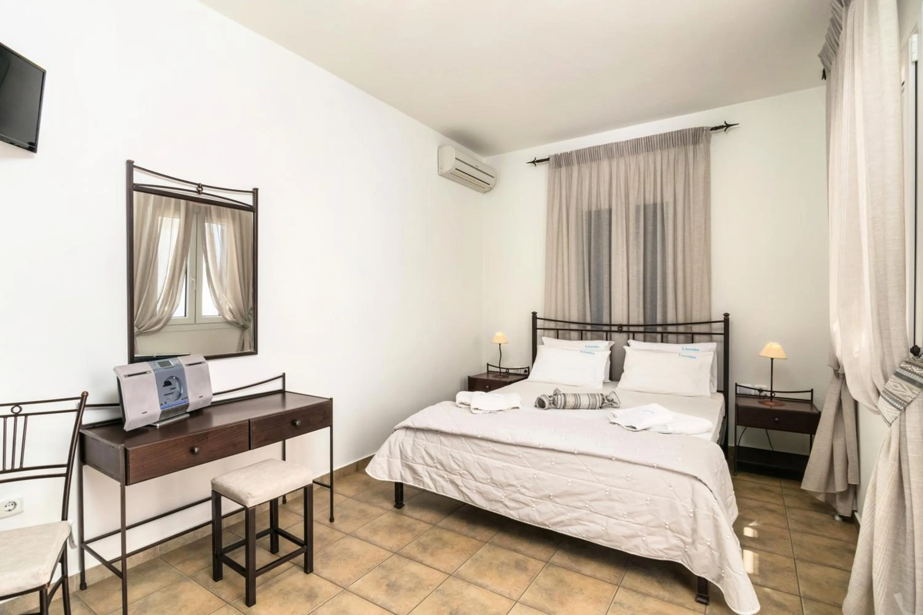 Bedroom, Bed in Livanios Studios