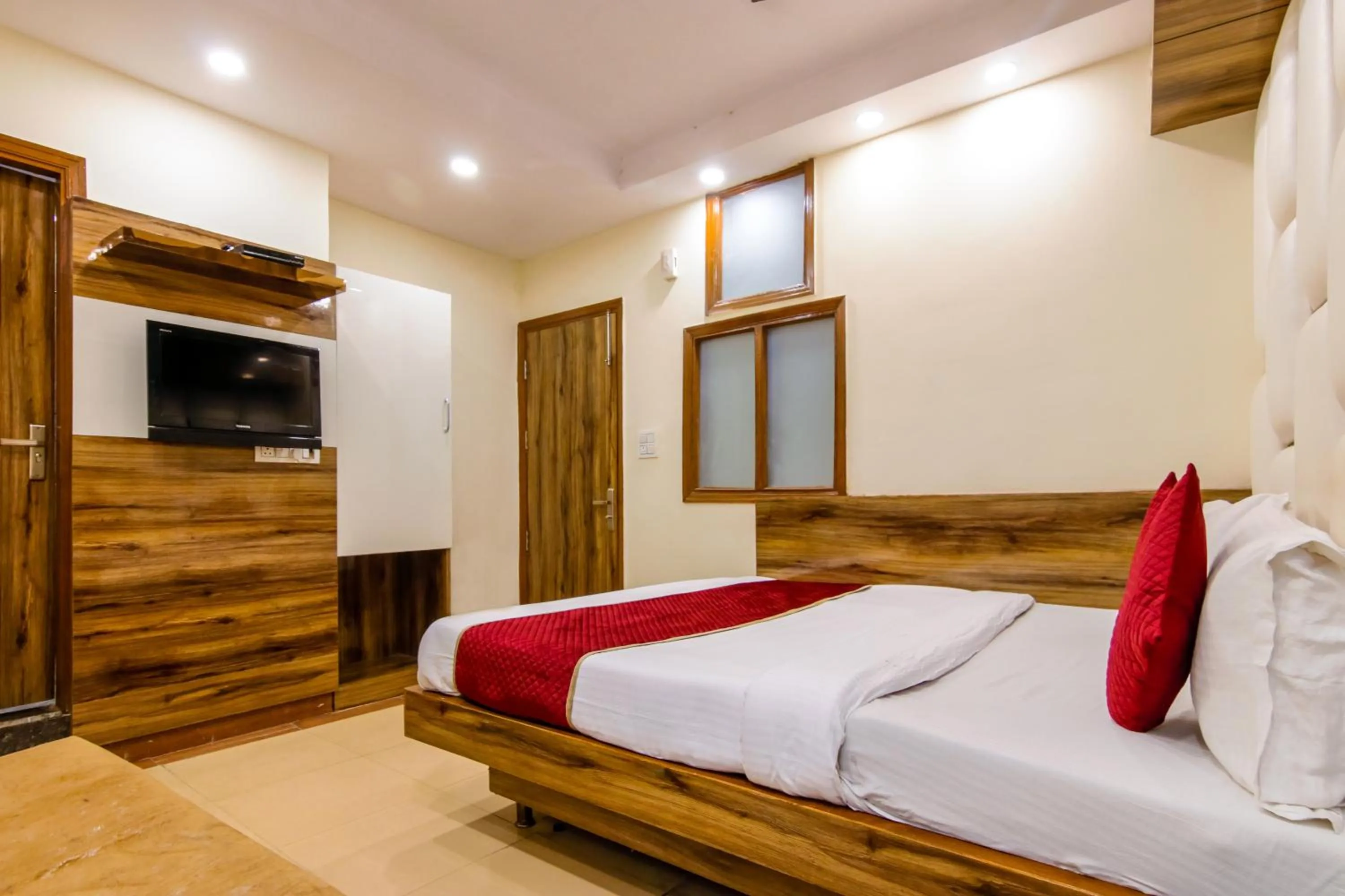 Bed in Hotel Star Palace