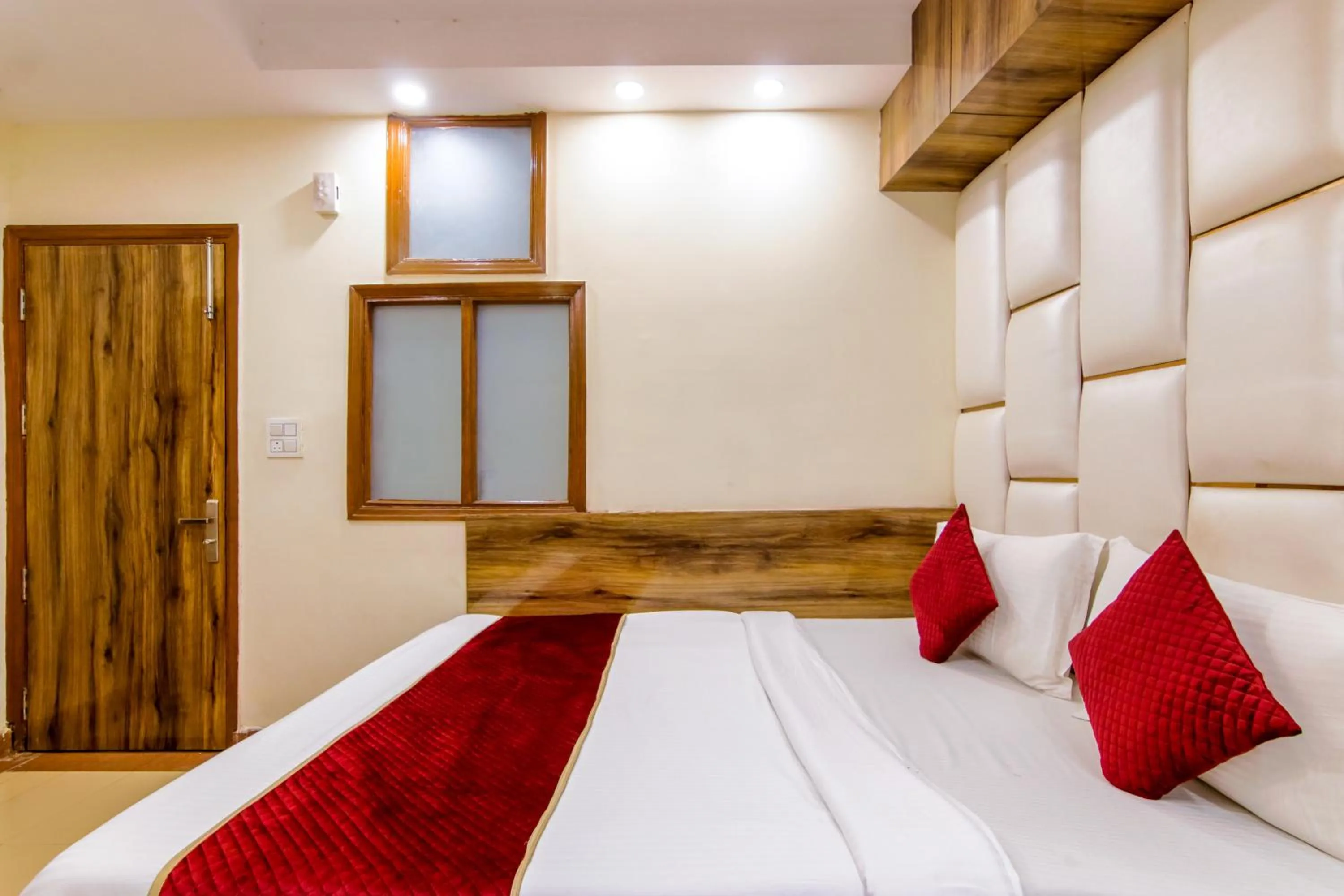 Bed in Hotel Star Palace