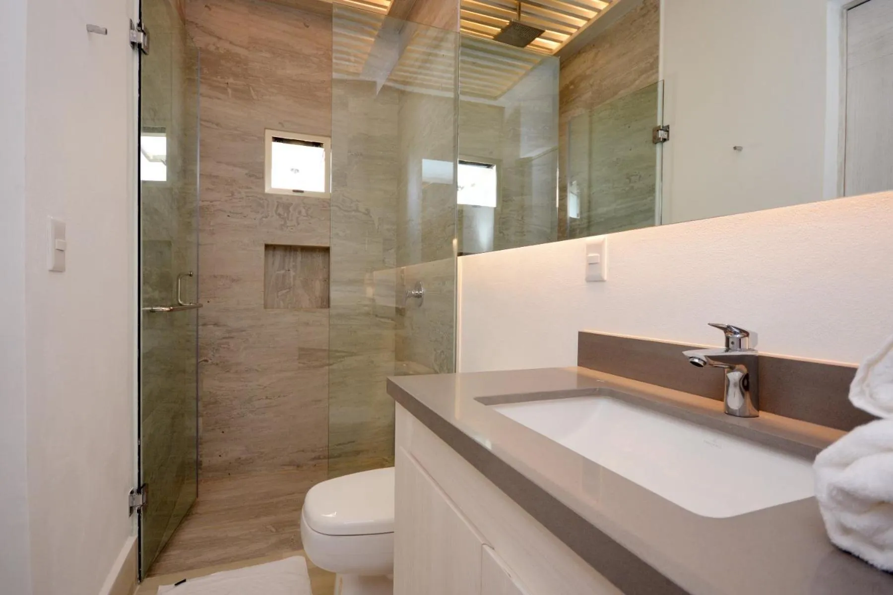 Bathroom in MAYAN MONK Suites