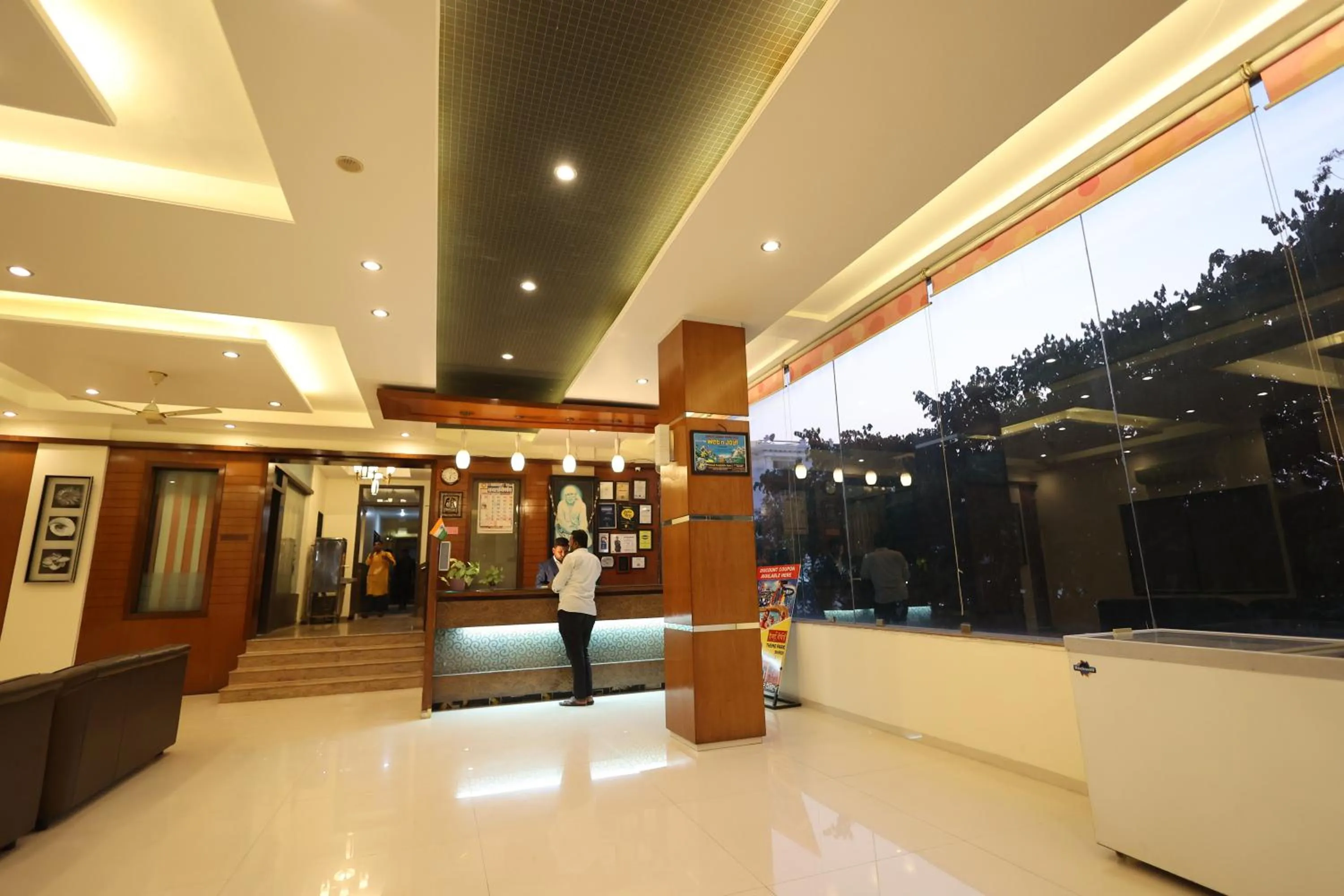 Lobby or reception in Hotel Sai Grand Castle Inn