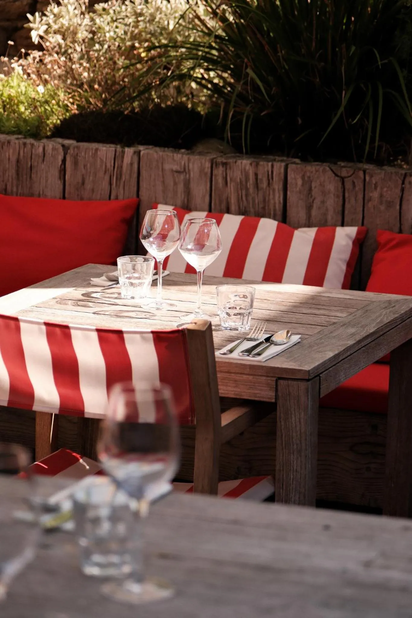 Patio in Hôtel Ar Iniz