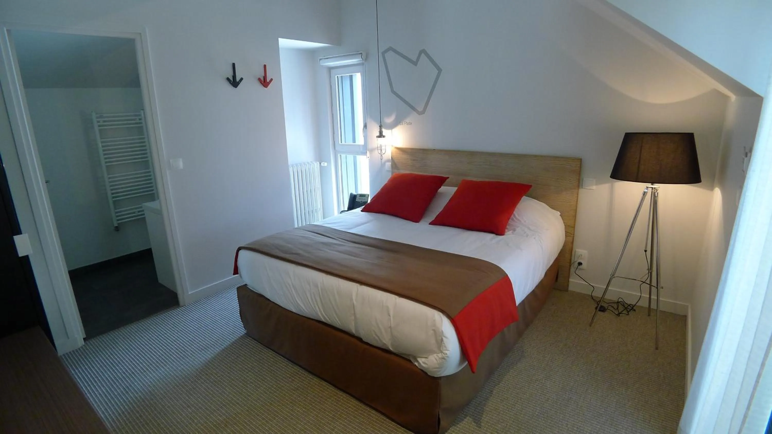 Bed in Hôtel Ar Iniz