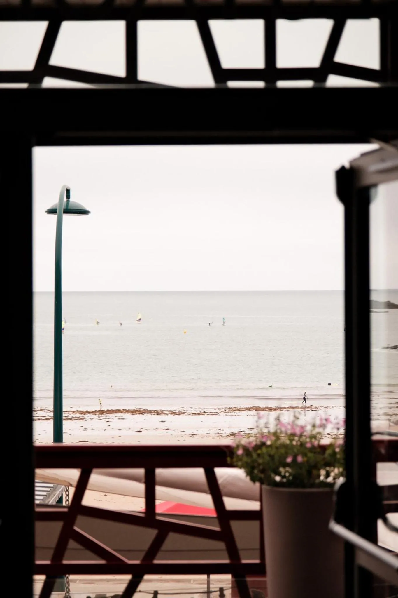 Patio in Hôtel Ar Iniz