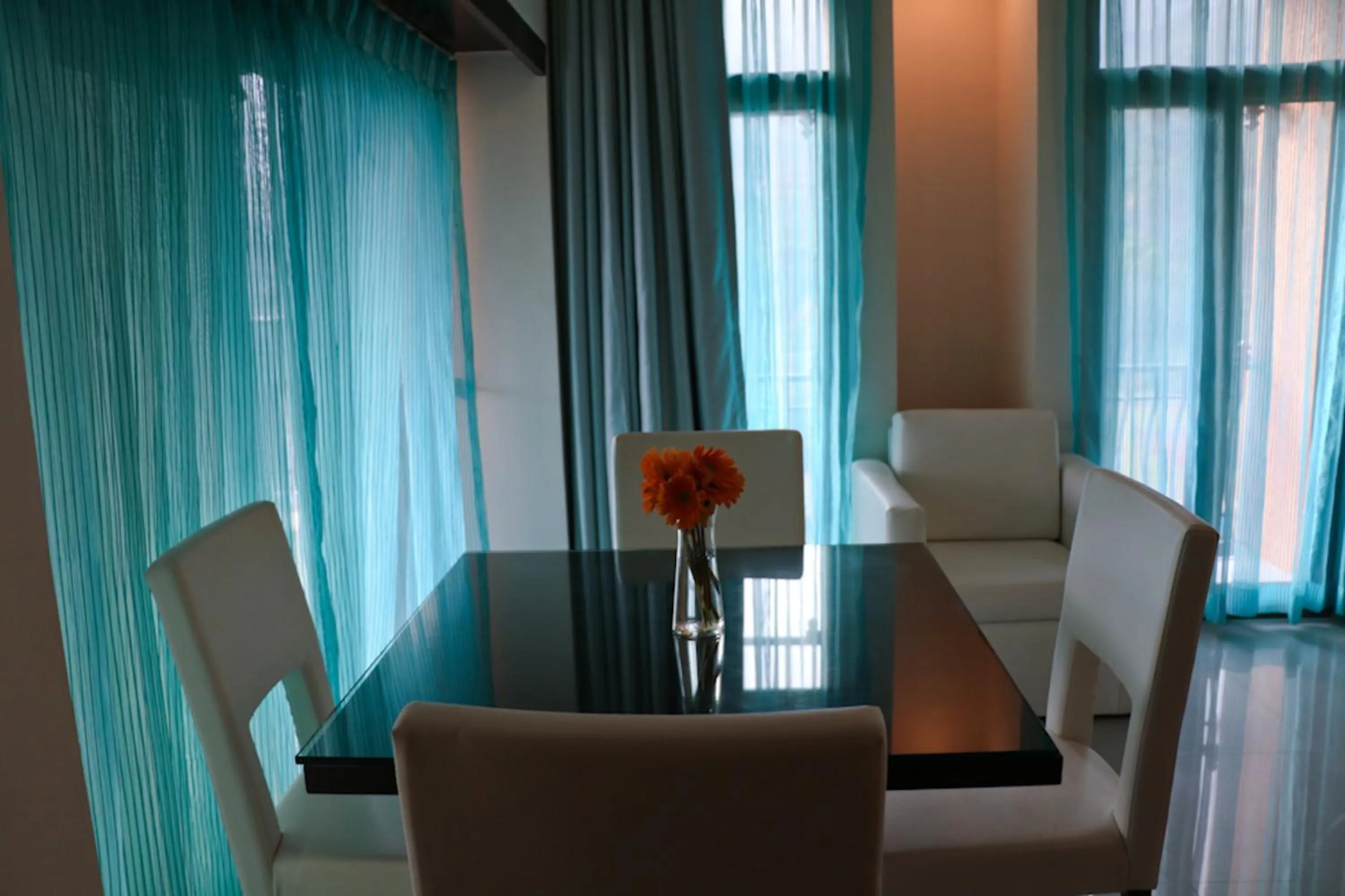 Living room in The Waterfront Shaw Lavasa