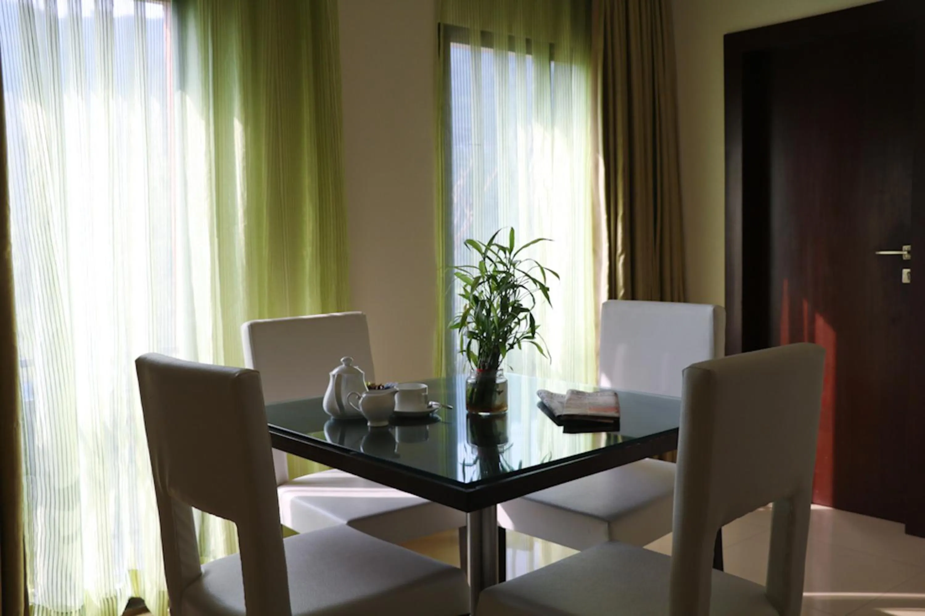 Dining area in The Waterfront Shaw Lavasa