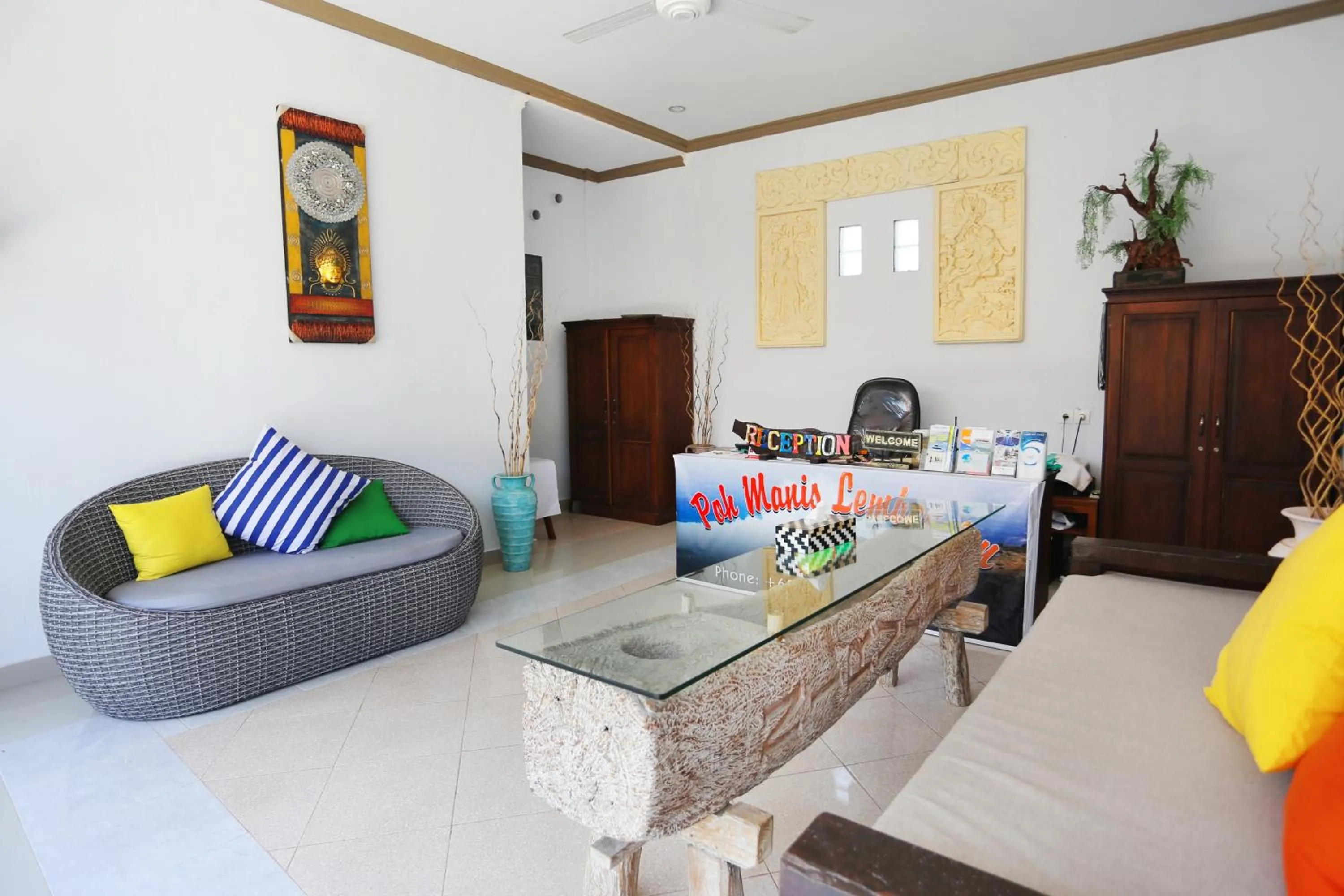 Lobby or reception in Poh Manis Lembongan