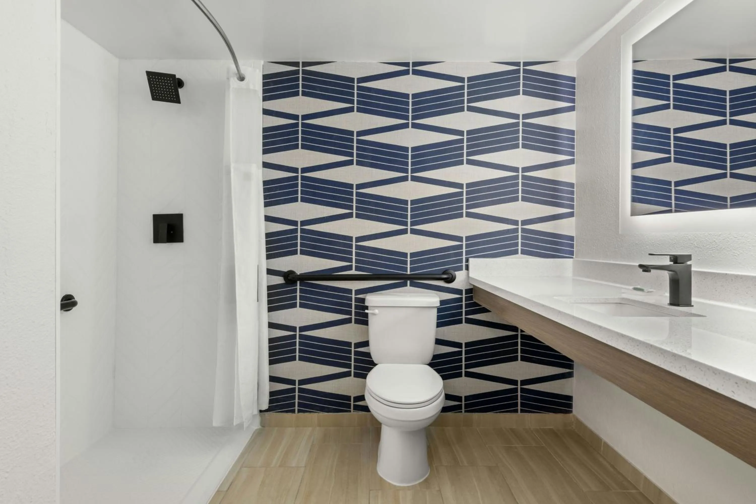 Bathroom in City Express by Marriott Charlotte South End