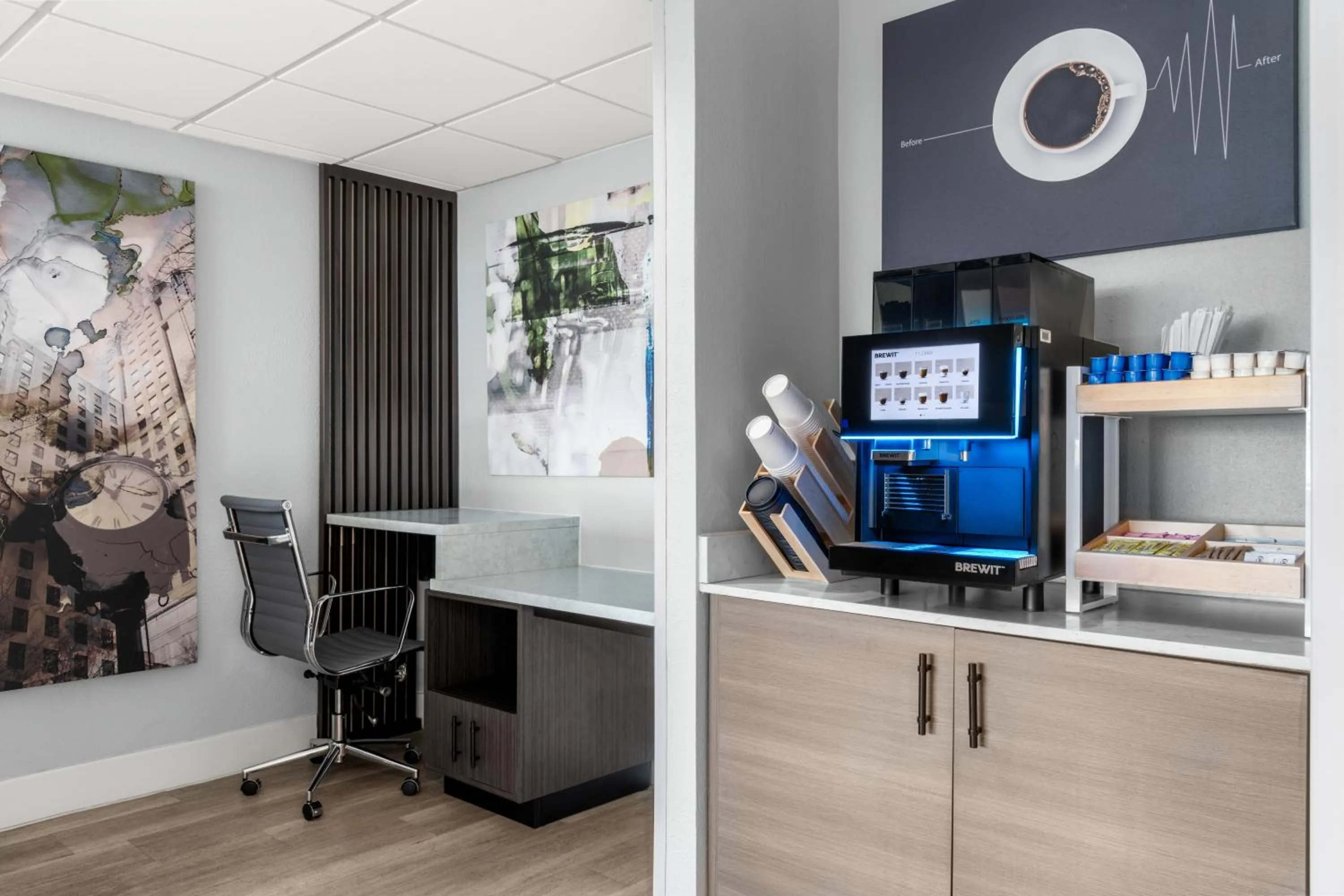 Coffee/tea facilities in City Express by Marriott Charlotte South End