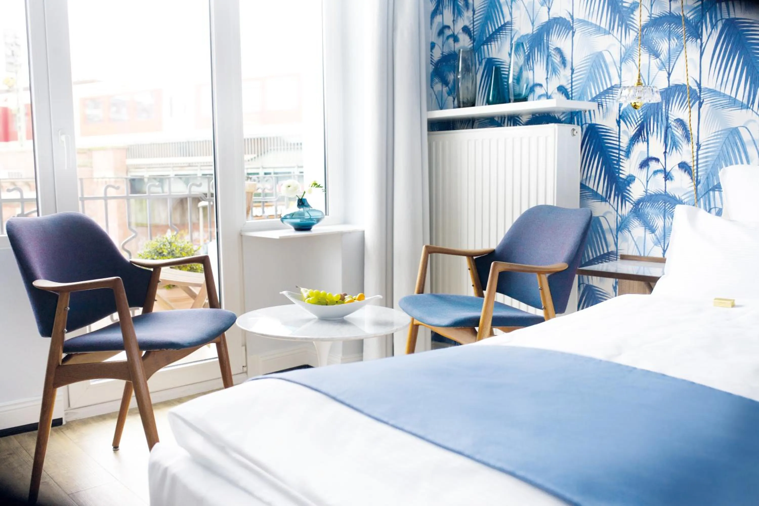 Bed in Fritz im Pyjama