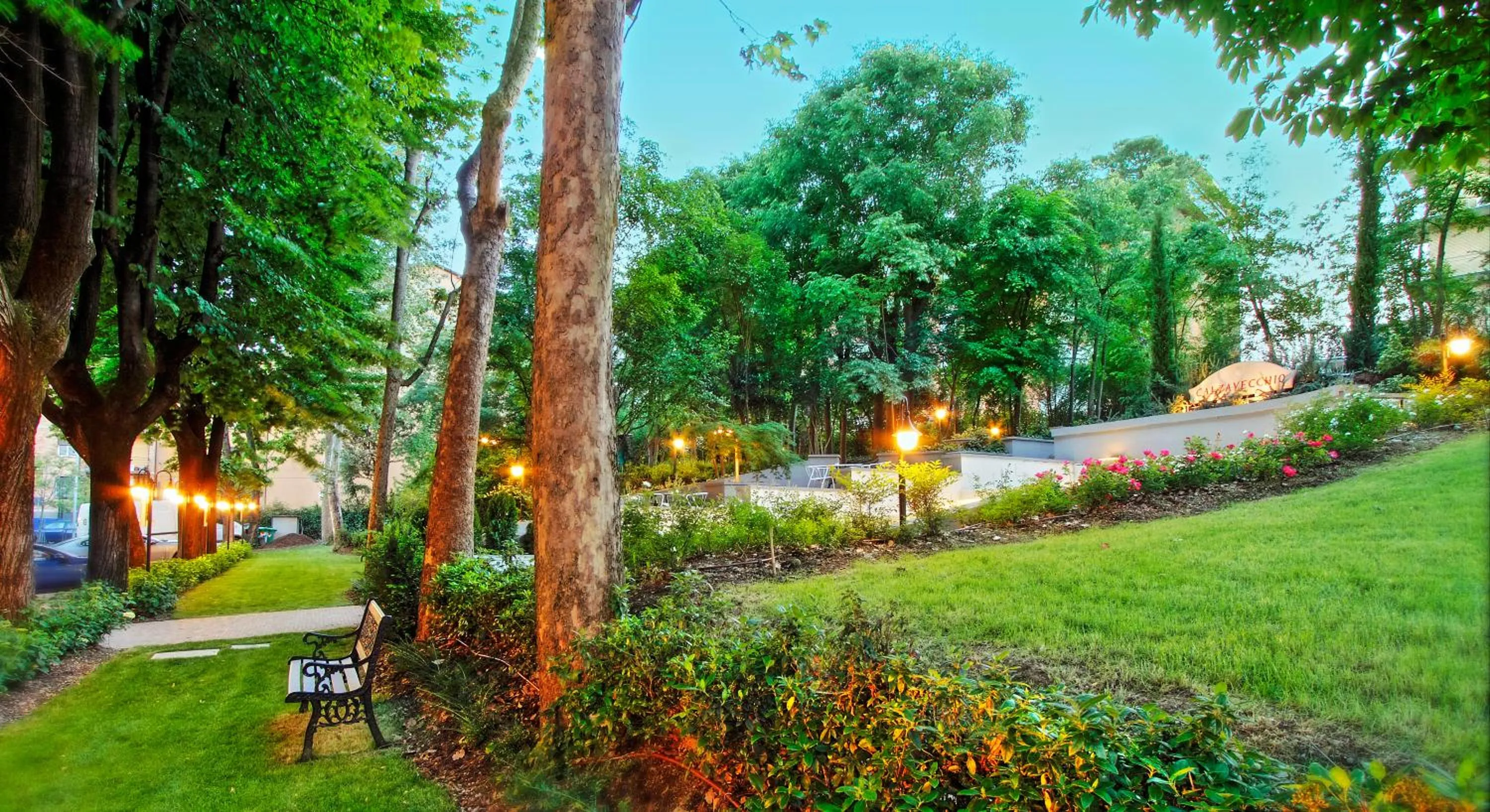 Garden in Boutique Hotel Calzavecchio