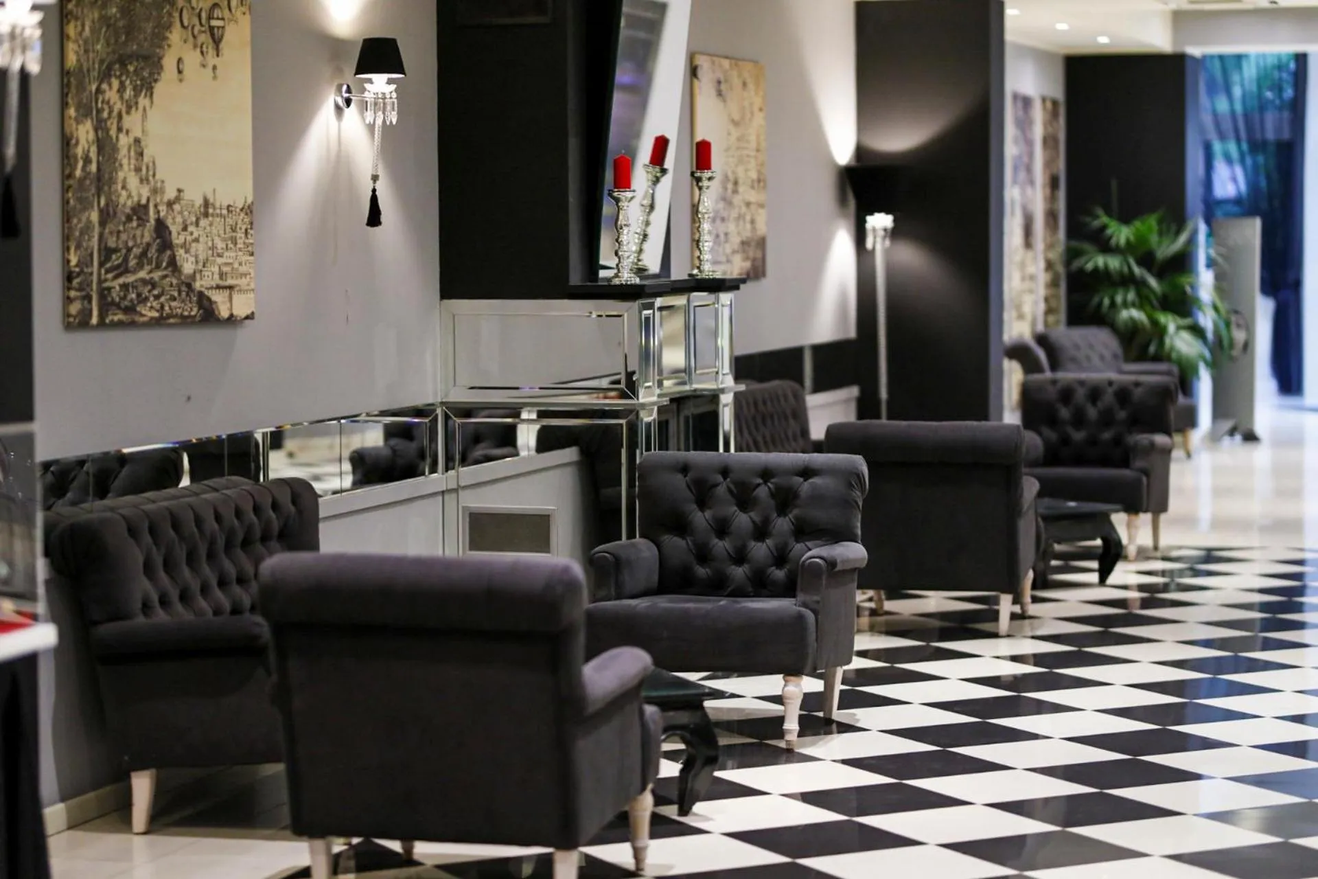 Lobby or reception in Boutique Hotel Calzavecchio