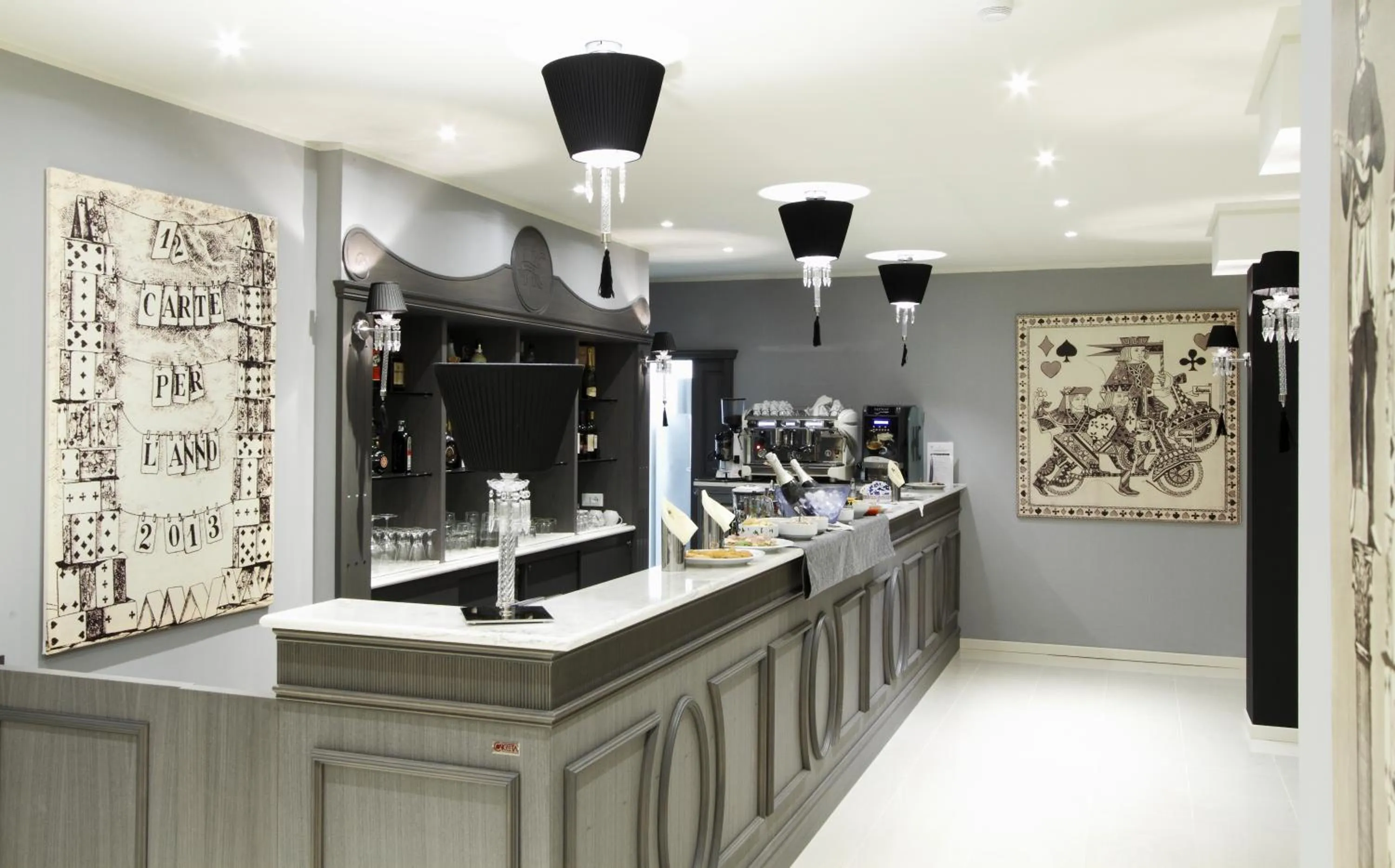 Lounge or bar in Boutique Hotel Calzavecchio