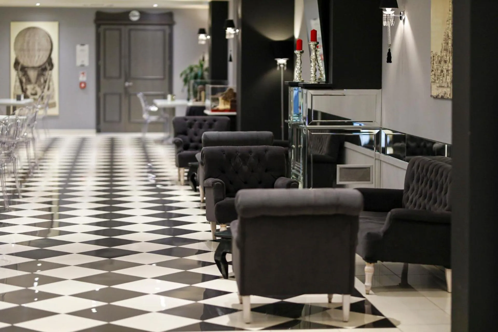 Lobby or reception in Boutique Hotel Calzavecchio