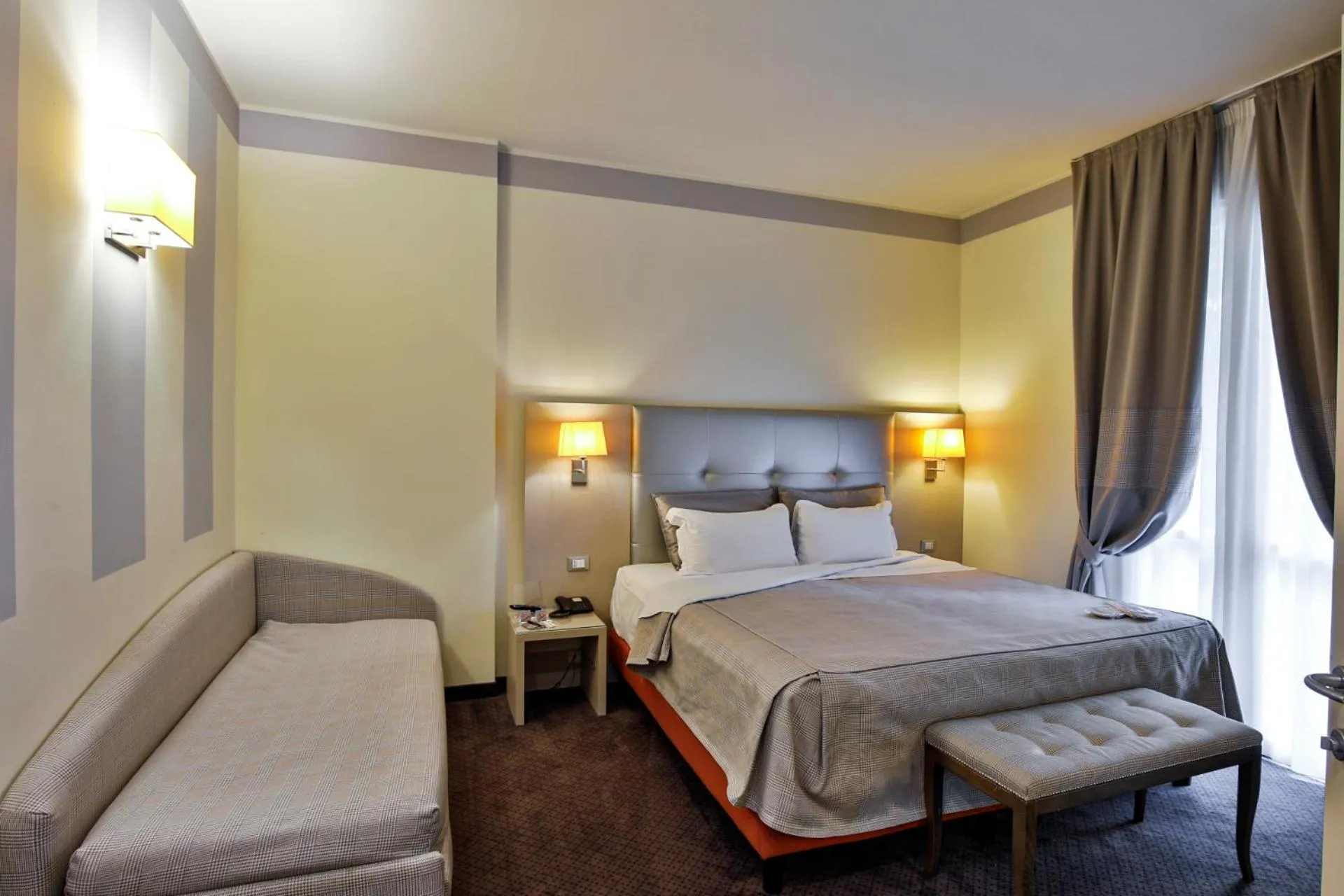 Bedroom, Bed in Boutique Hotel Calzavecchio