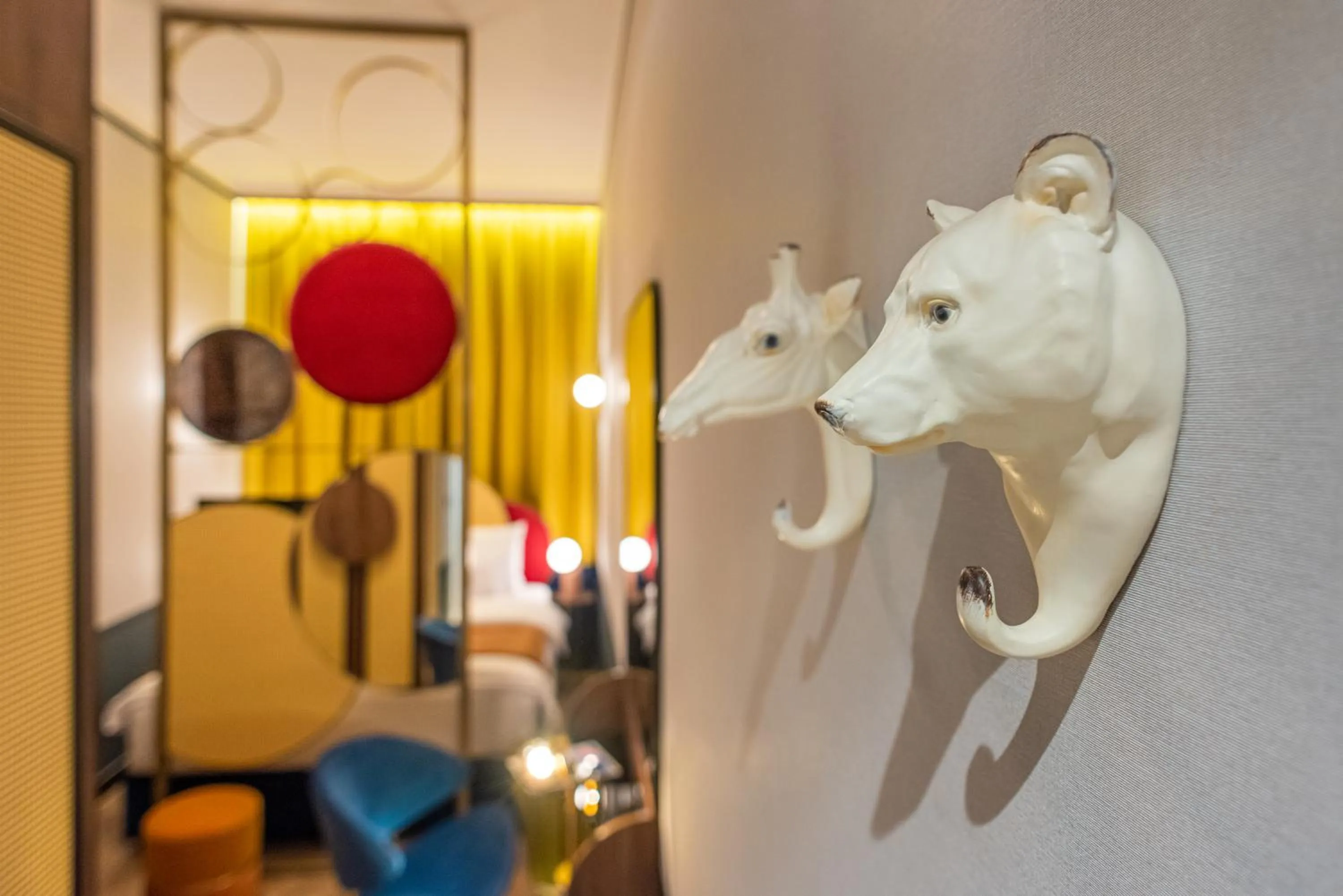 Decorative detail in SleepWell Boutique Apartments