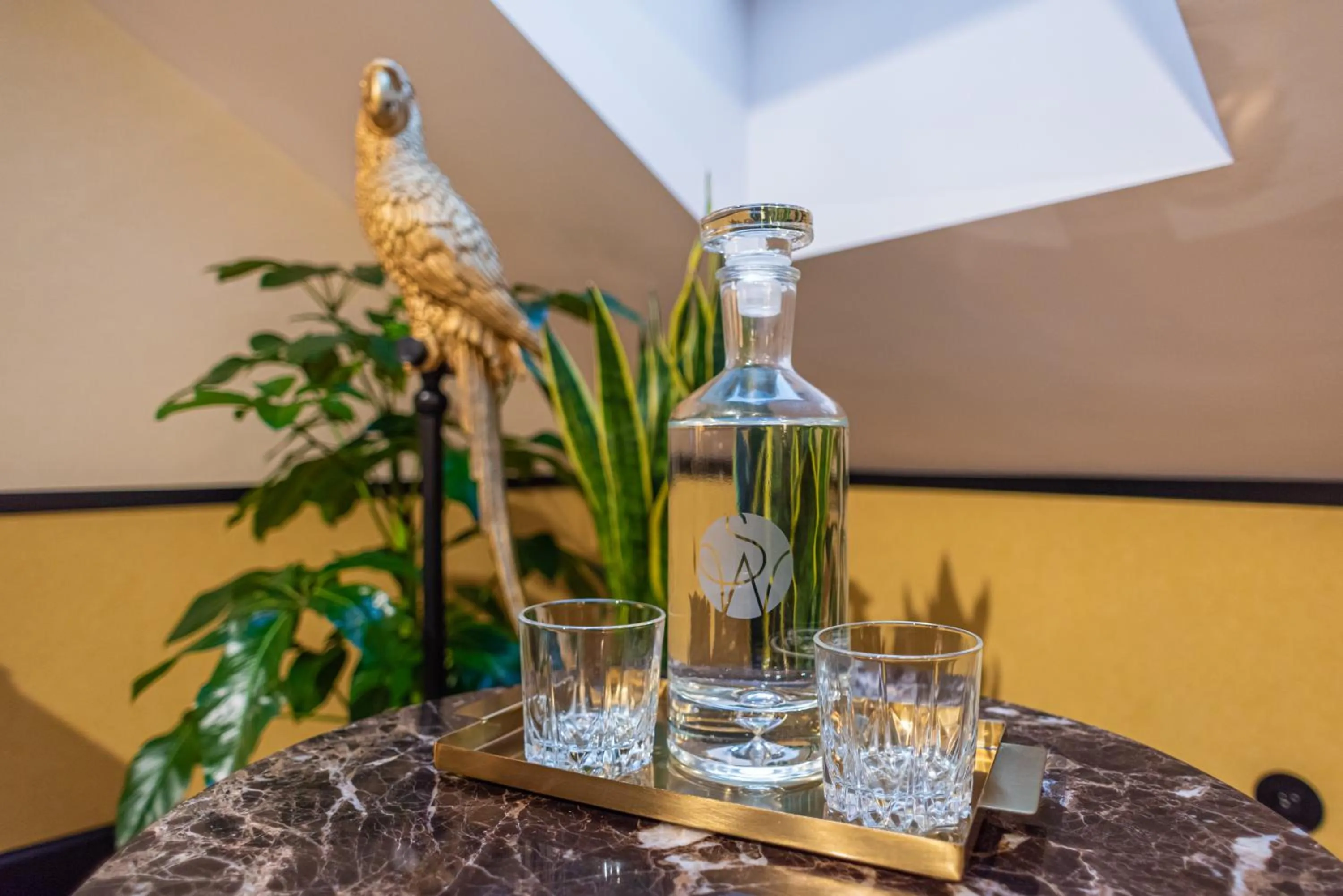 Decorative detail in SleepWell Boutique Apartments