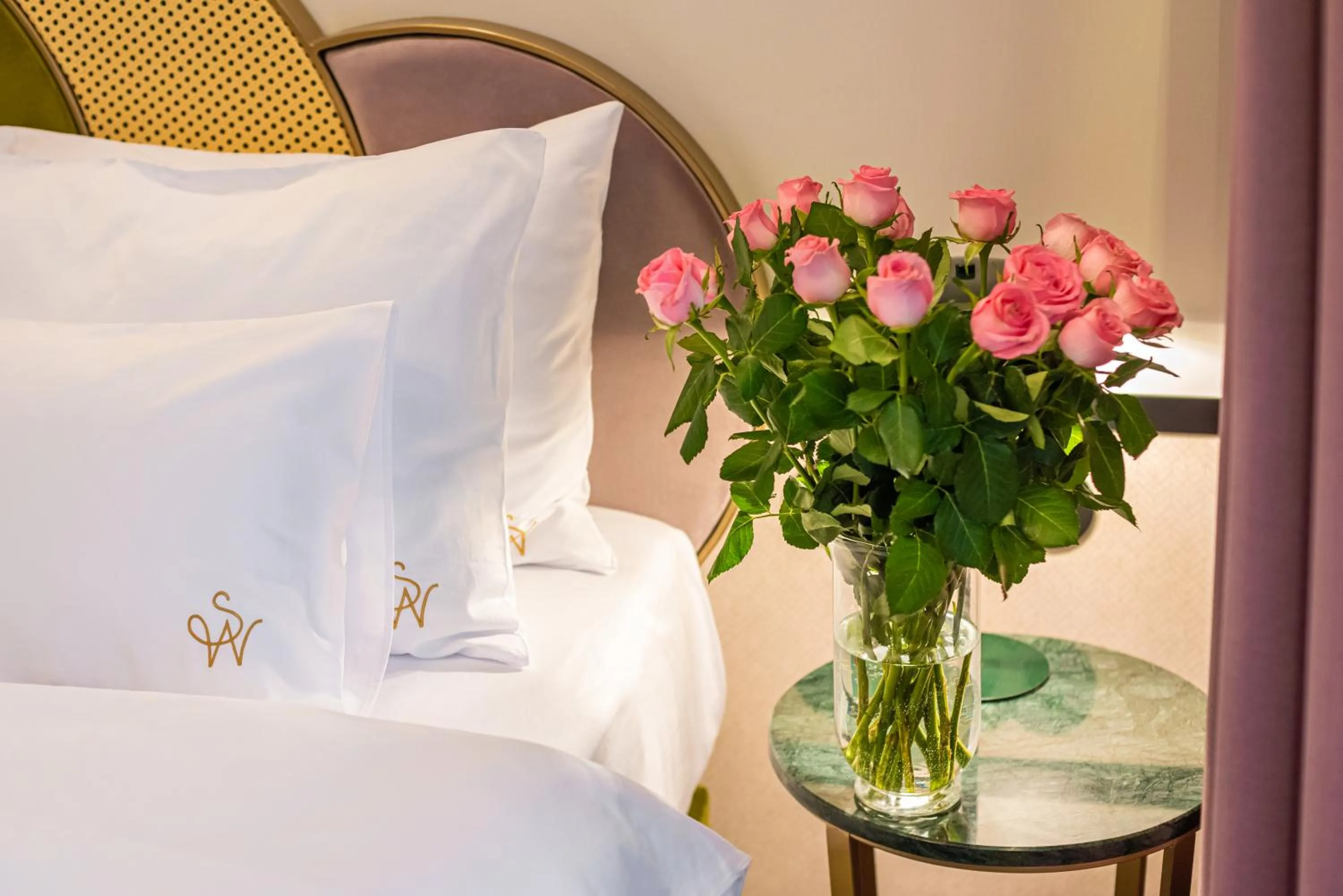 Decorative detail in SleepWell Boutique Apartments