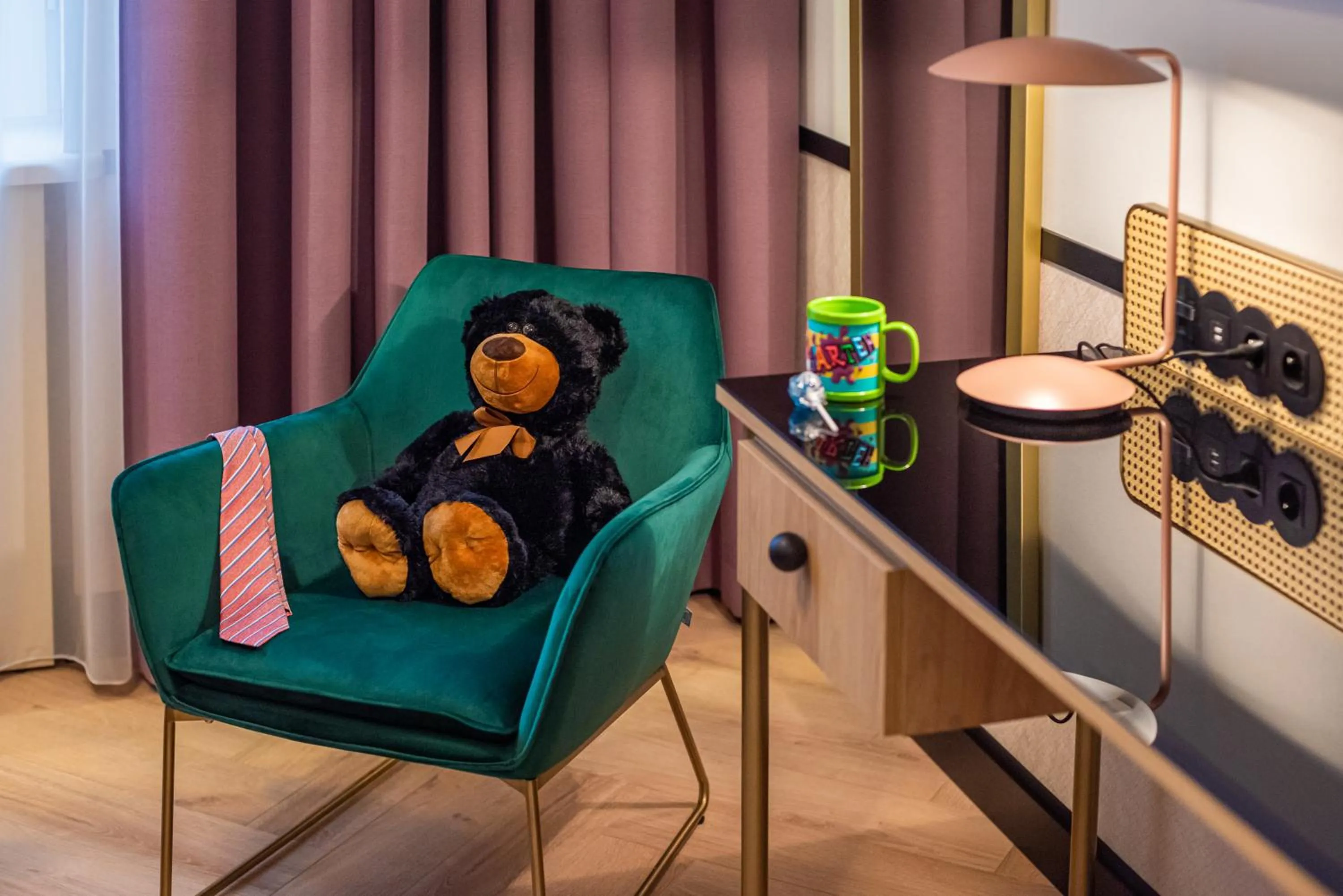 Decorative detail in SleepWell Boutique Apartments