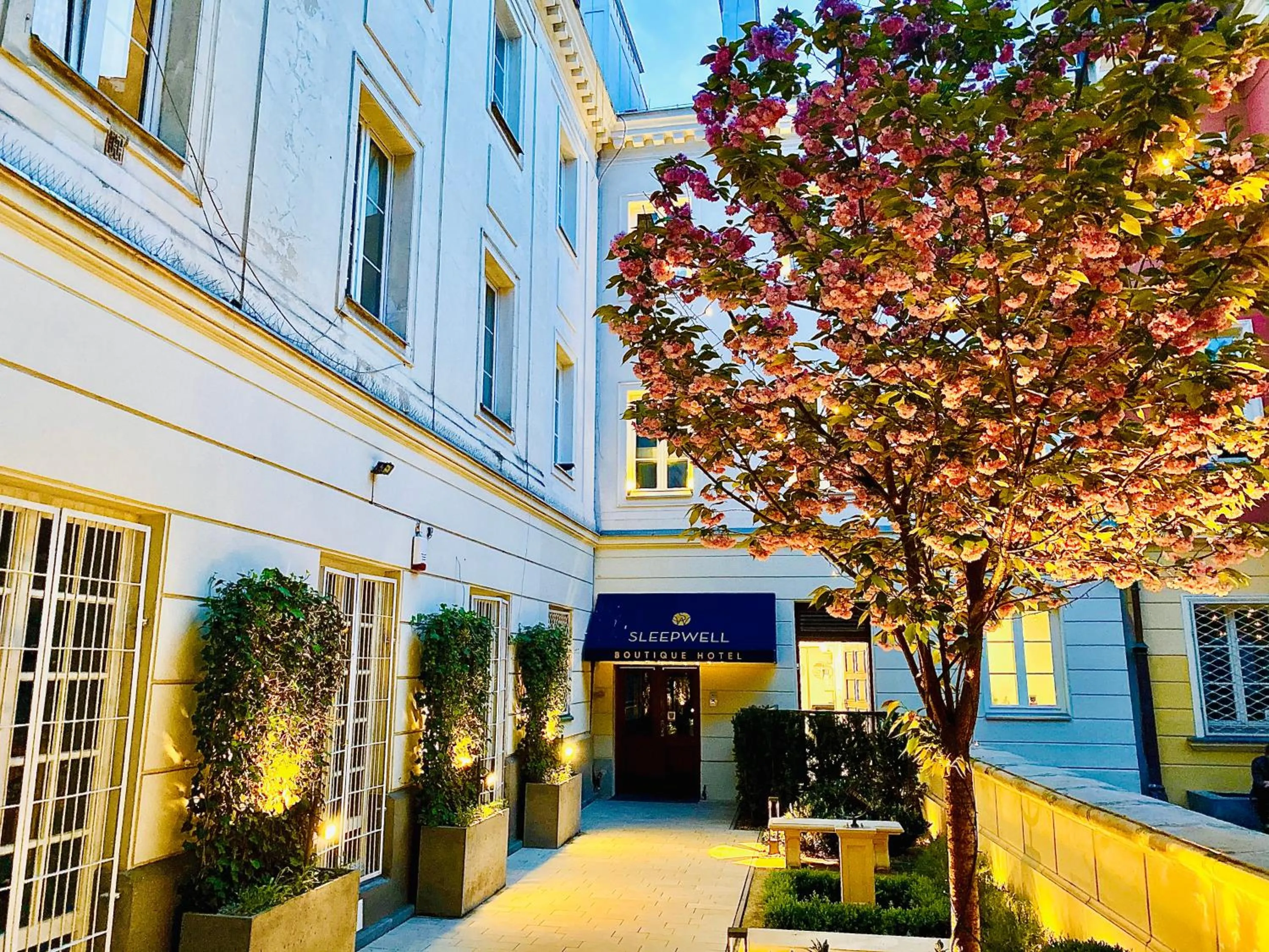 Property building in SleepWell Boutique Apartments