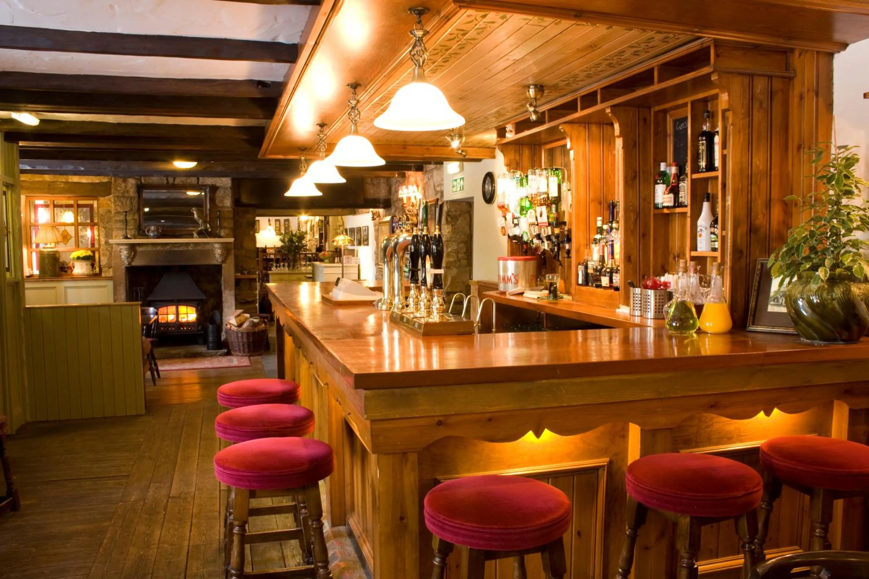 Lounge or bar in The Tankerville Arms