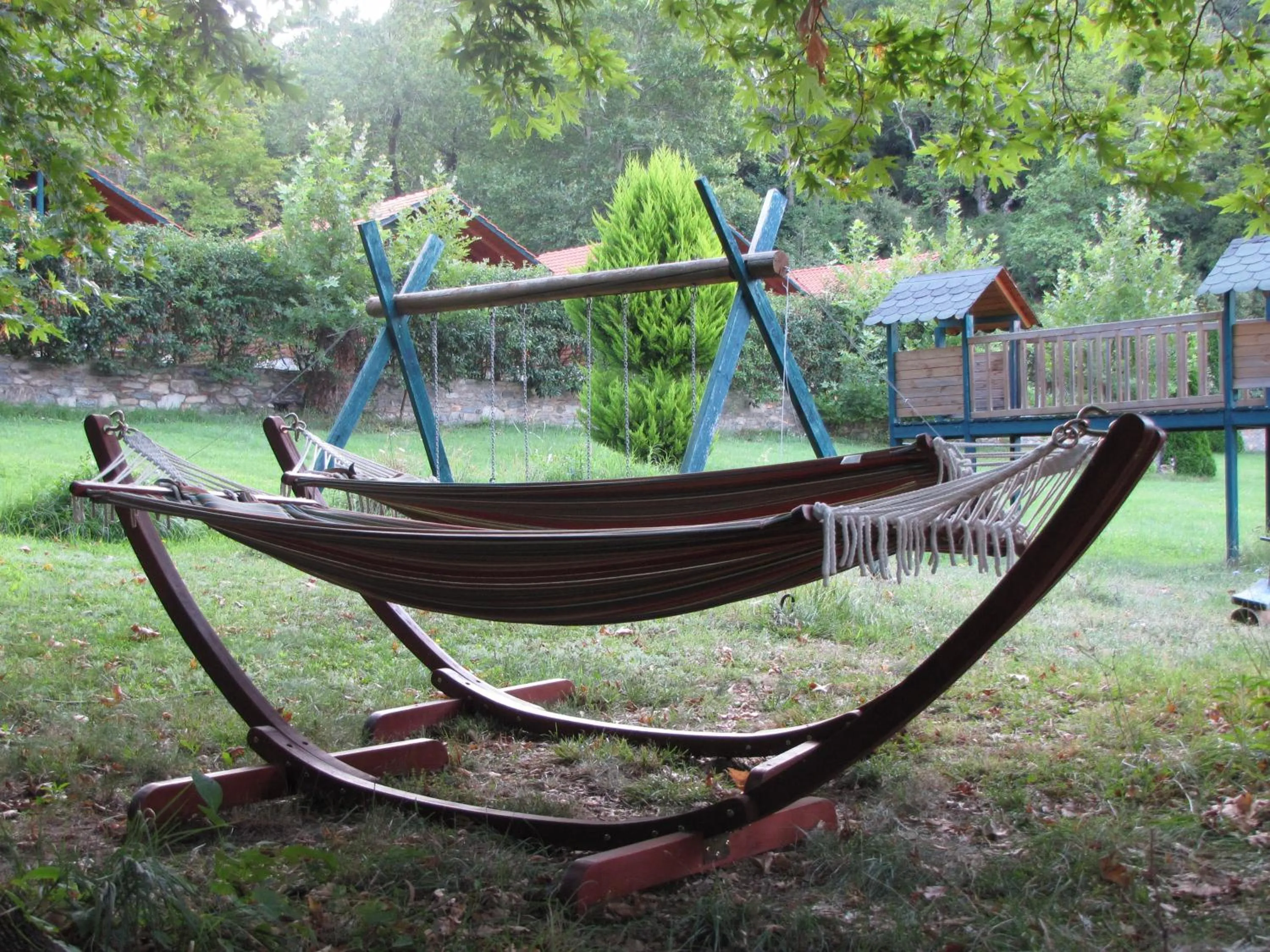 Garden in Dionysus Village Resort