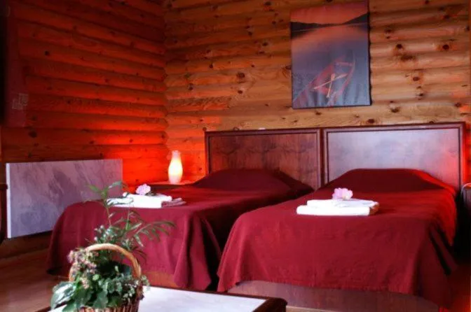 Bed in Dionysus Village Resort