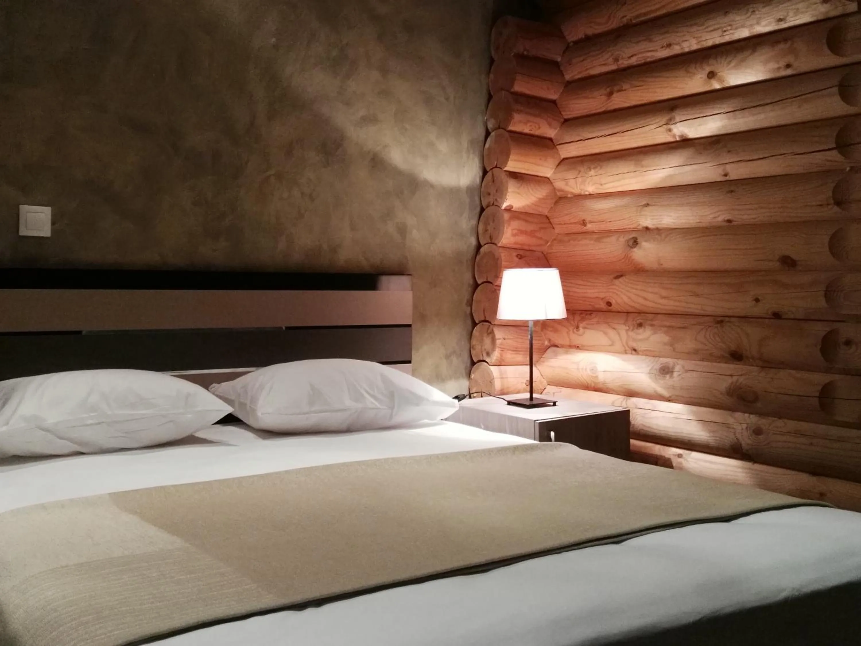 Bed in Dionysus Village Resort