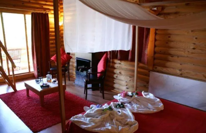 Photo of the whole room, Bed in Dionysus Village Resort