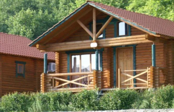 Facade/entrance in Dionysus Village Resort