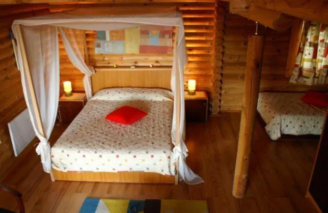Bed in Dionysus Village Resort
