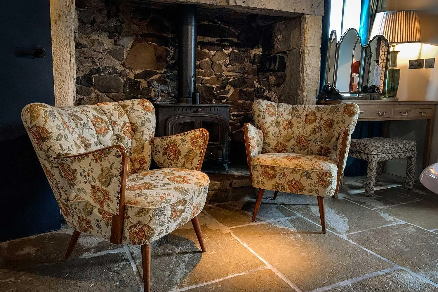 Seating area in The Joiners Arms