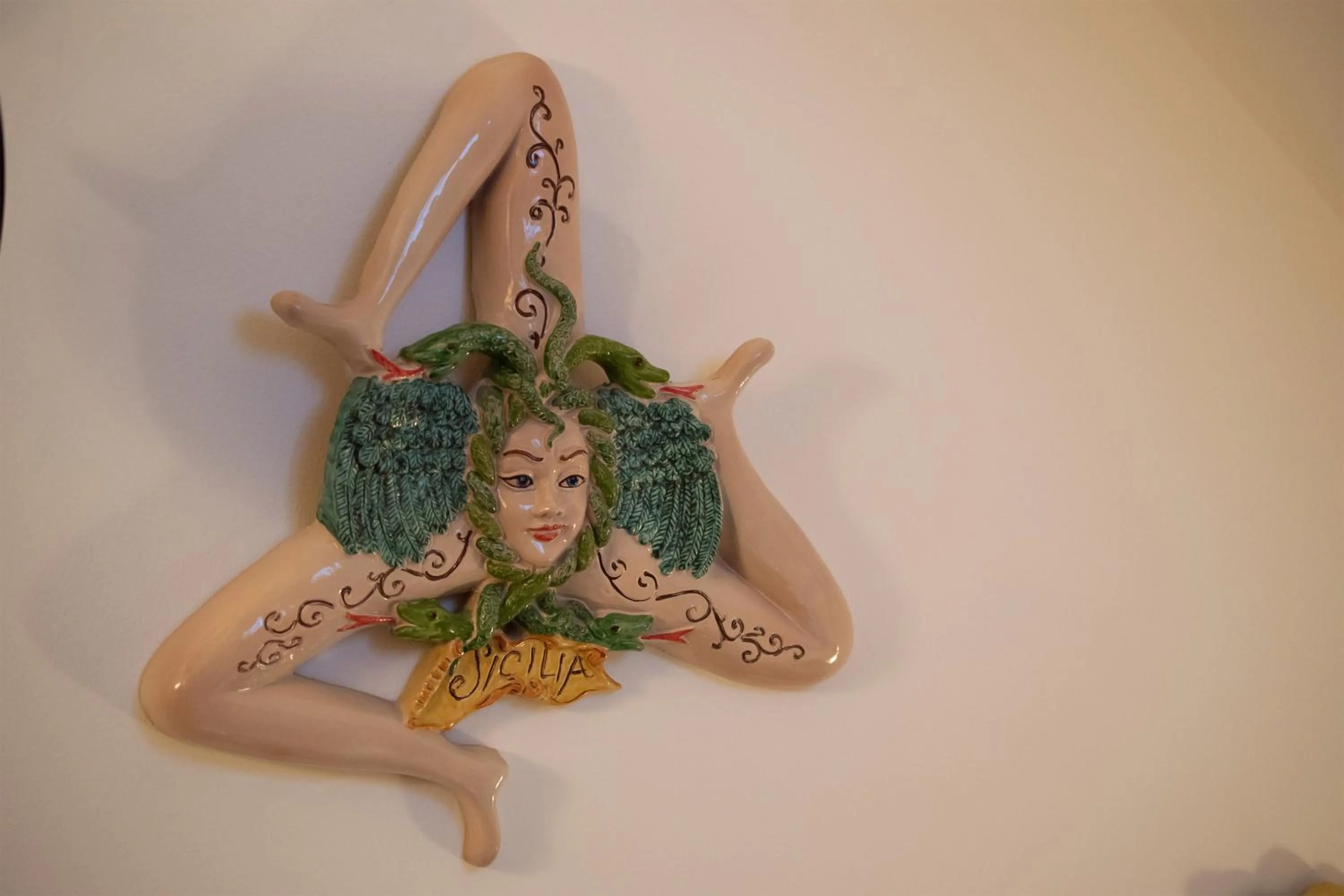 Decorative detail in Spiagge Iblee