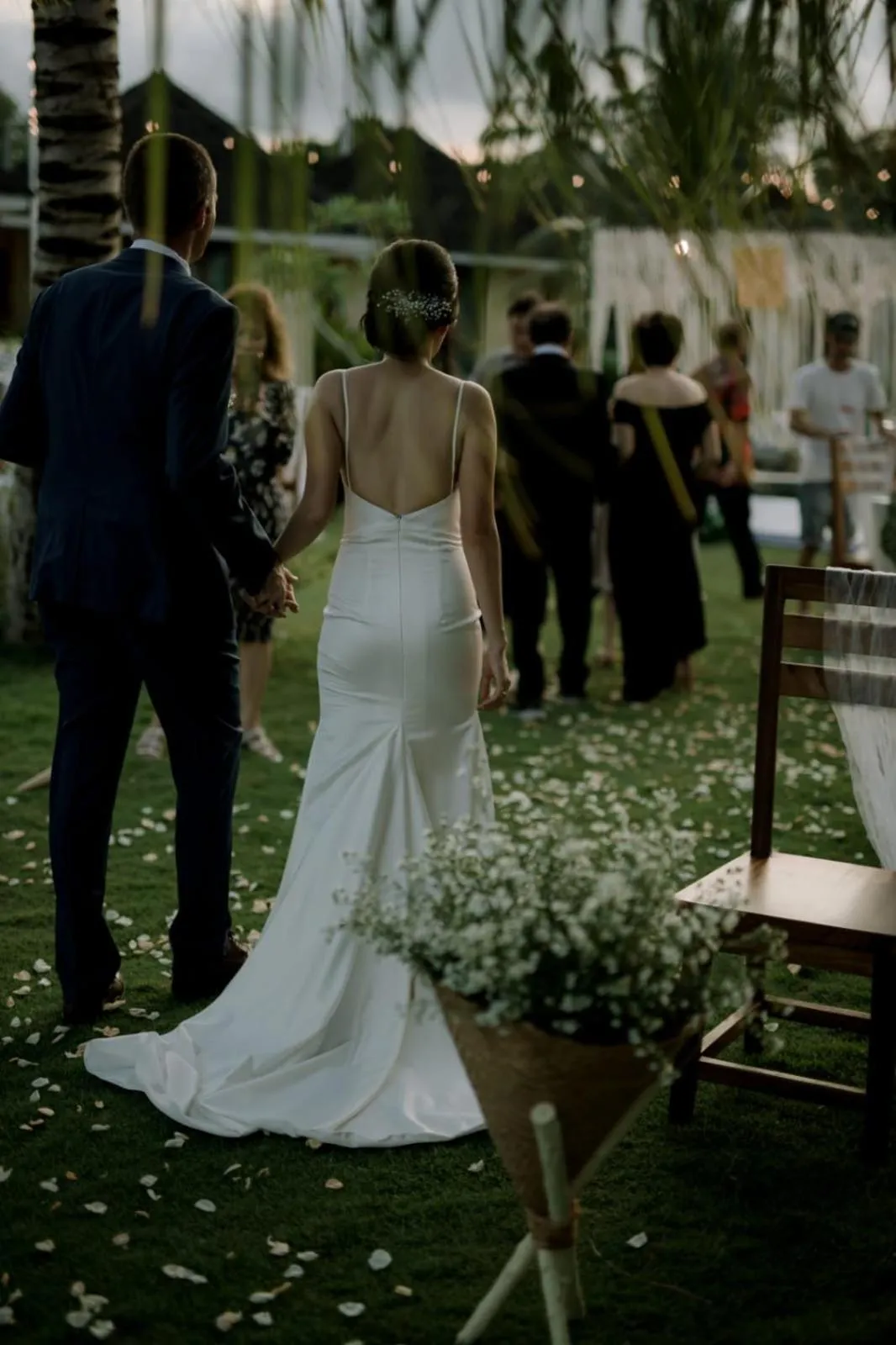 Garden view in The Kelong Trikora Resort