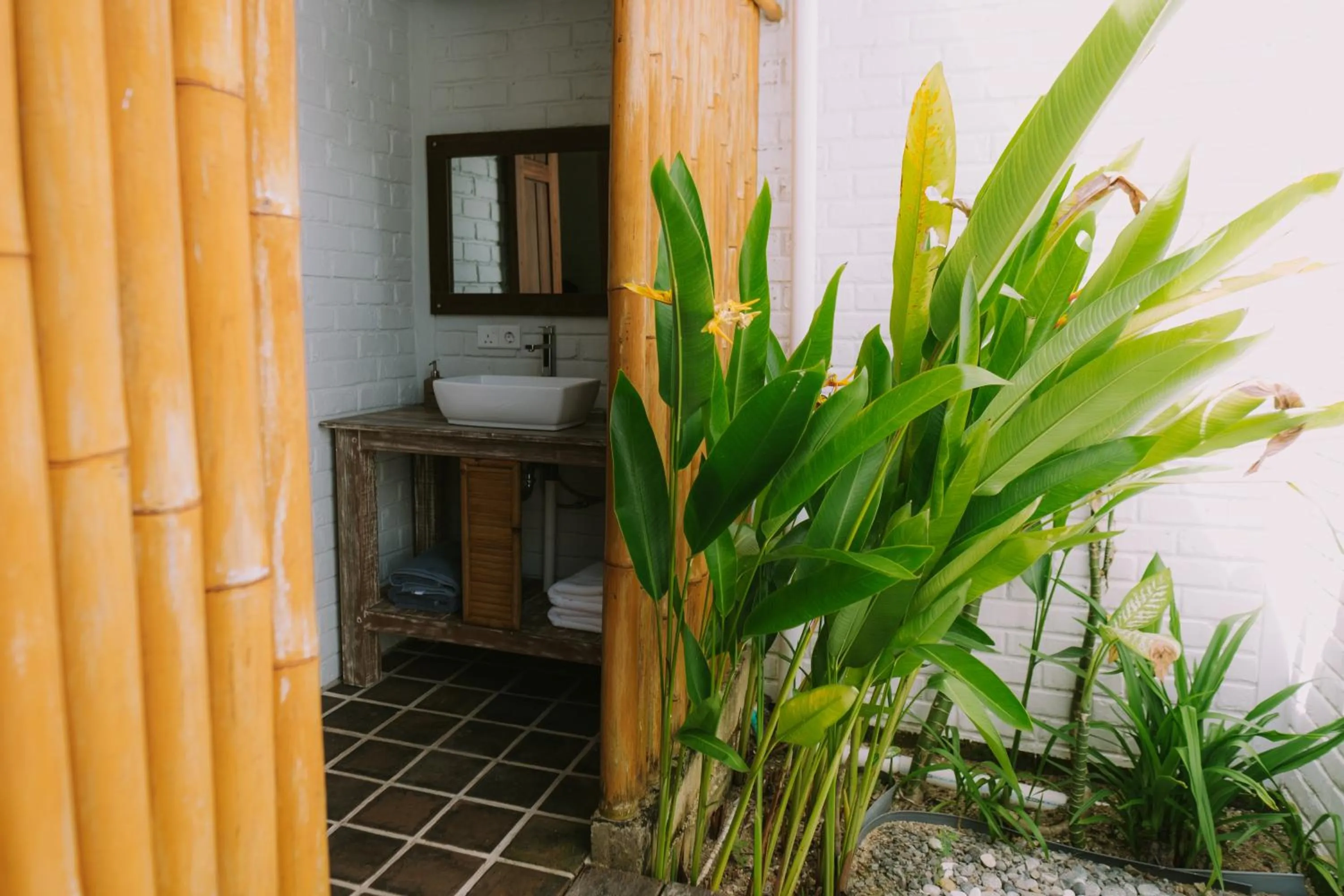 Toilet in The Kelong Trikora Resort
