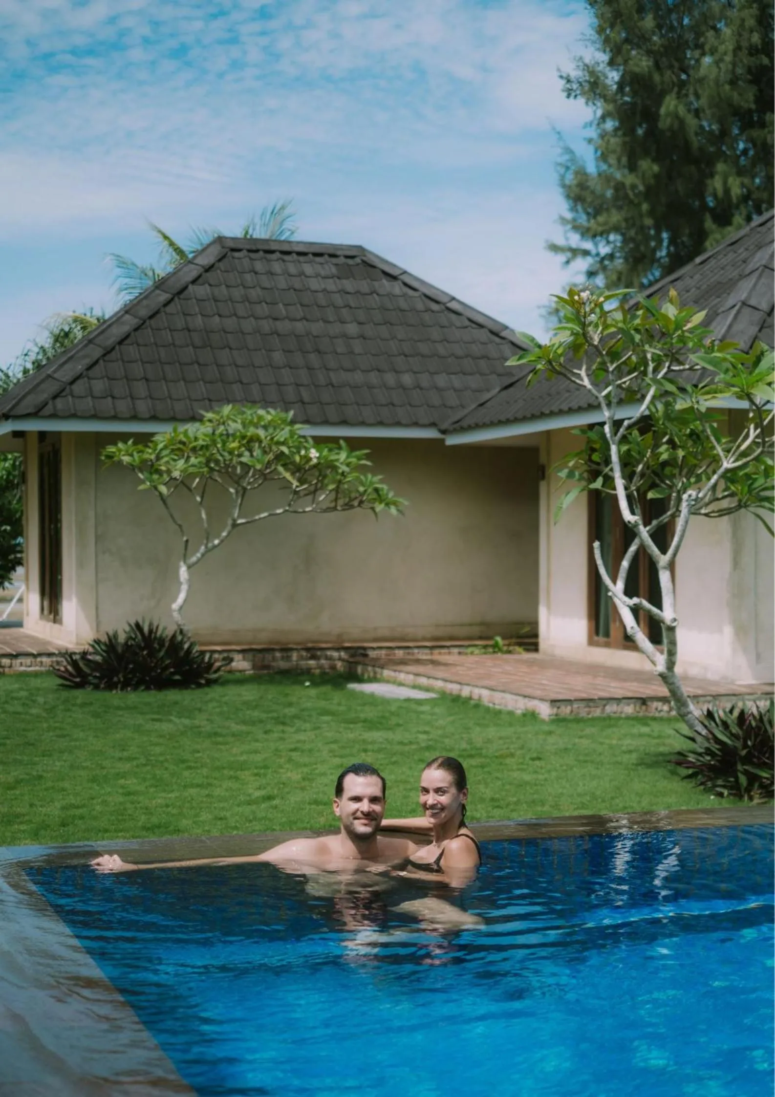Swimming pool in The Kelong Trikora Resort