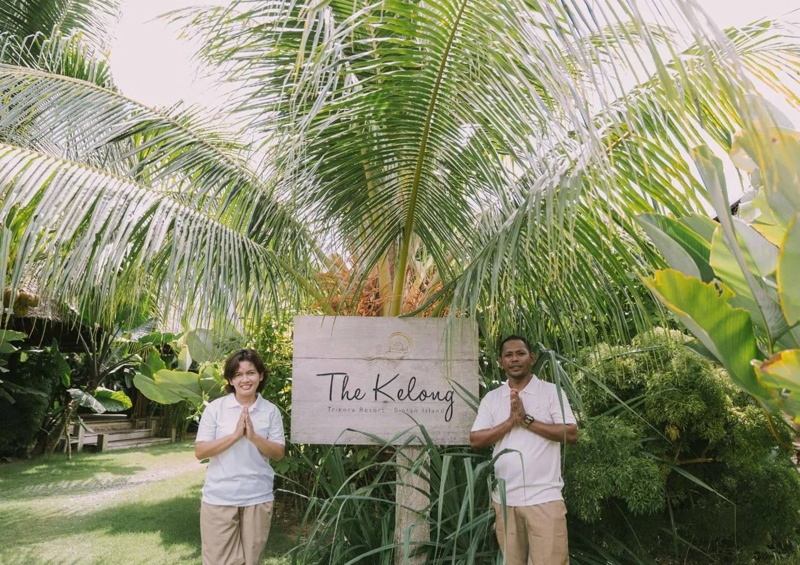 Facade/entrance in The Kelong Trikora Resort
