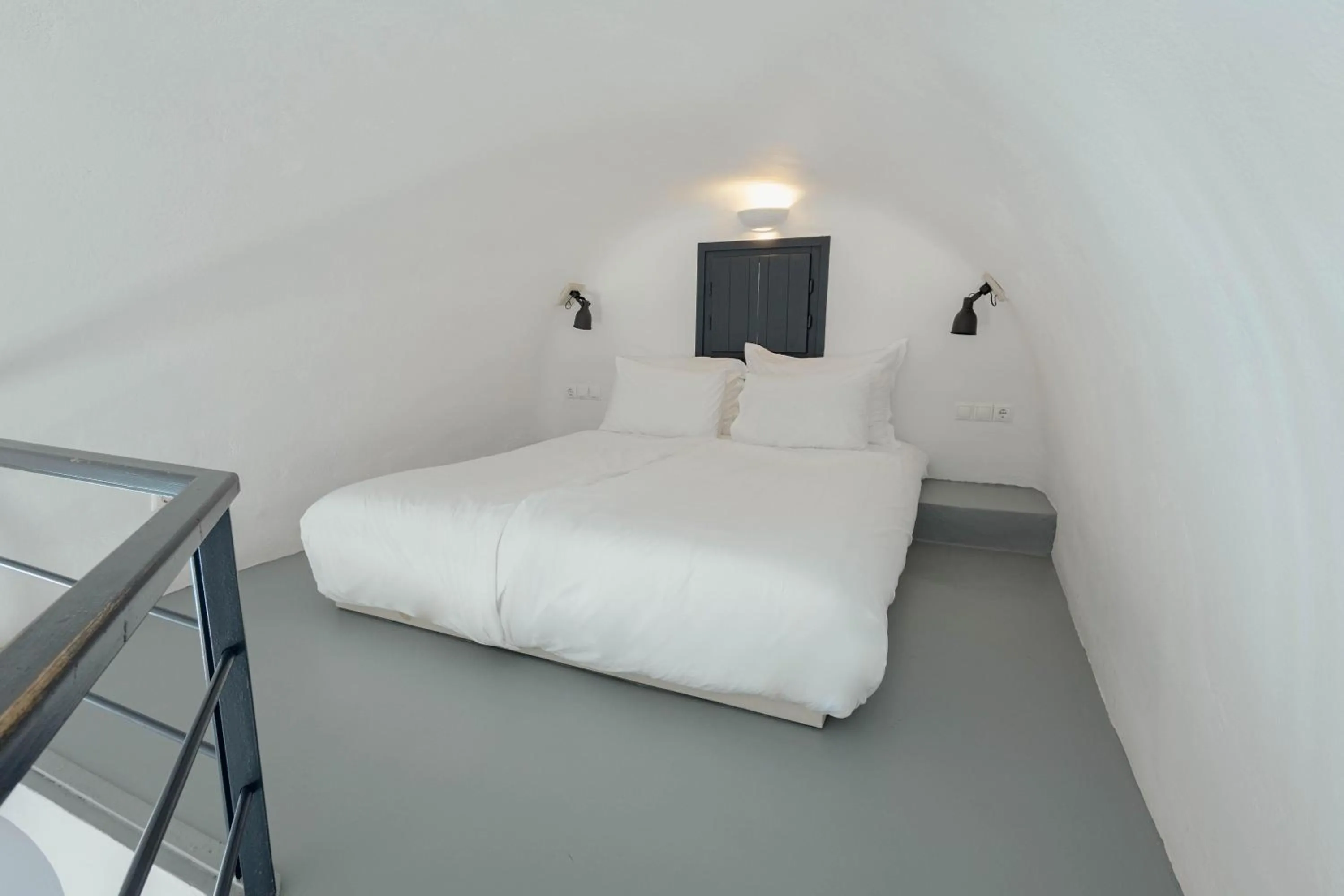 Photo of the whole room, Bed in Grand Ambassador Santorini Hotel