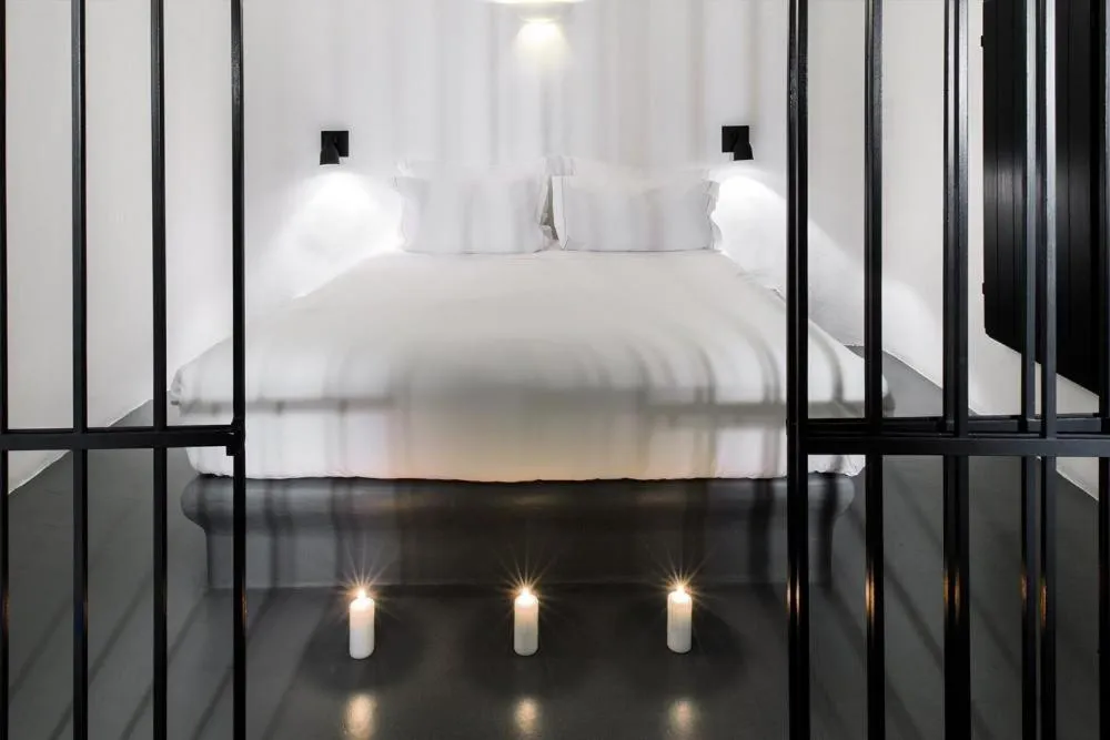 Photo of the whole room, Bed in Grand Ambassador Santorini Hotel