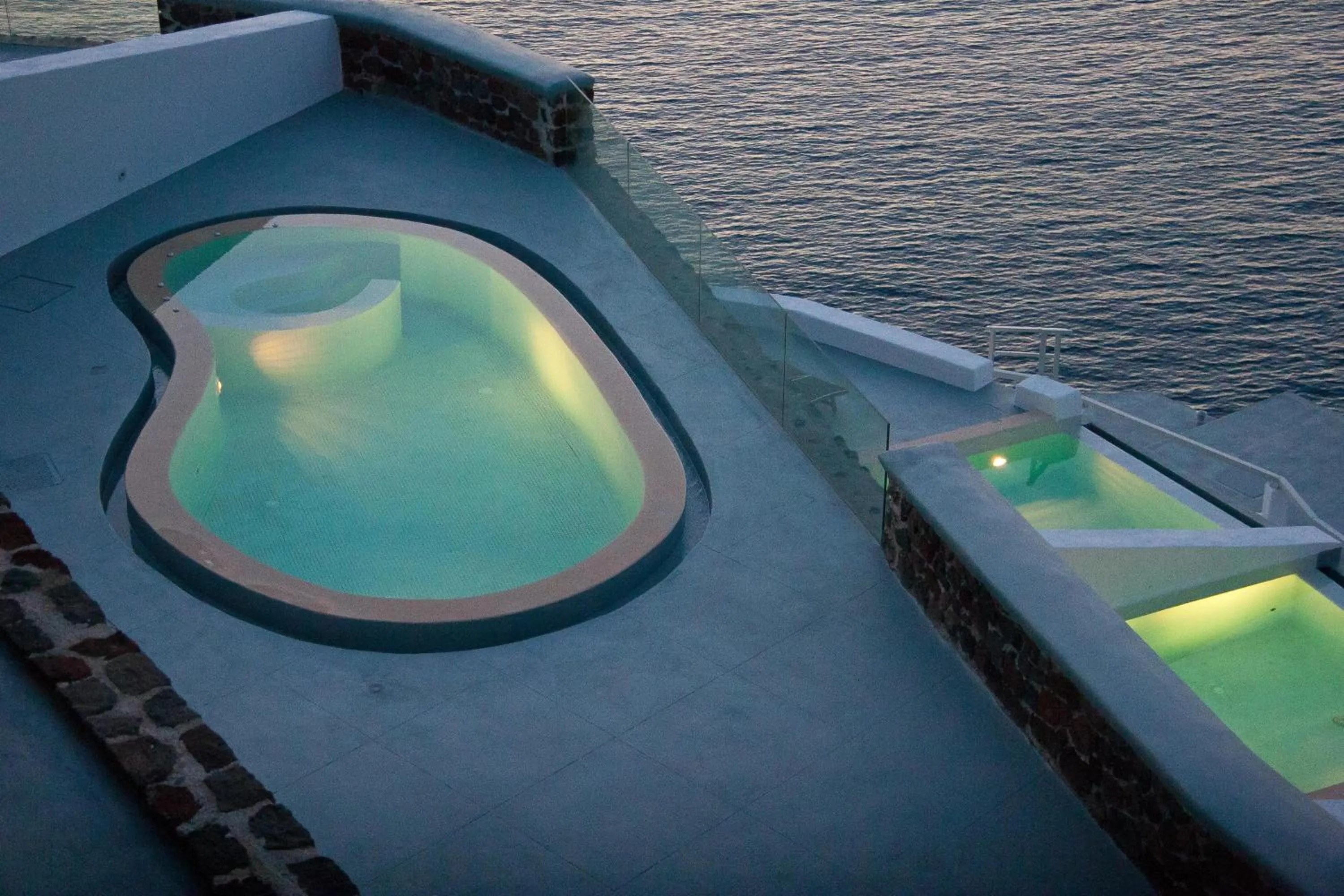Swimming pool in Grand Ambassador Santorini Hotel